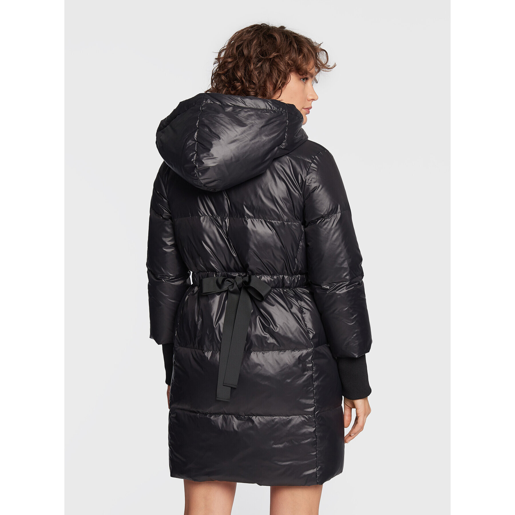 MAX&Co. Пухено яке Sconto 74940122 Черен Regular Fit - Pepit.bg