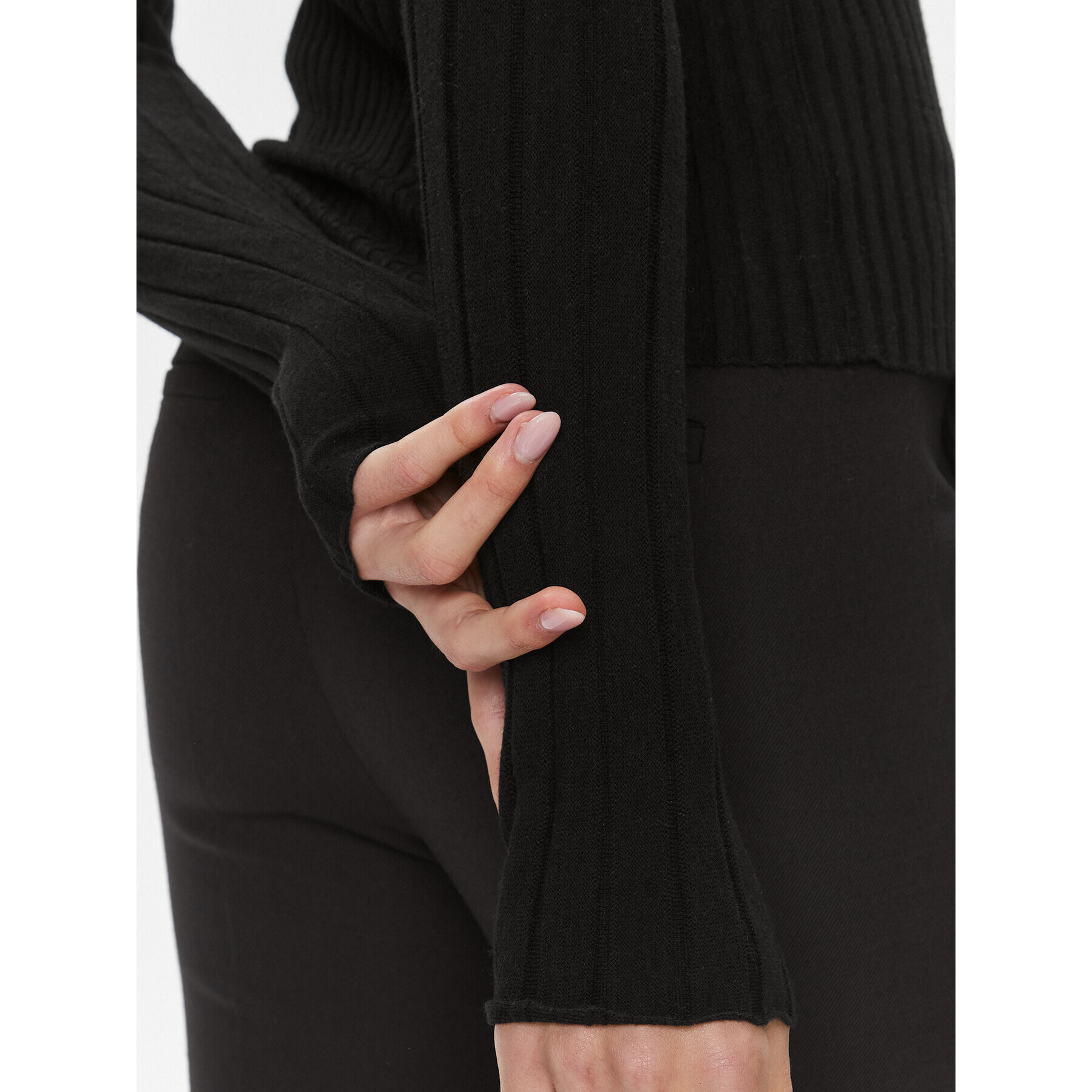 MAX&Co. Пуловер Baltico 73643023 Черен Slim Fit - Pepit.bg