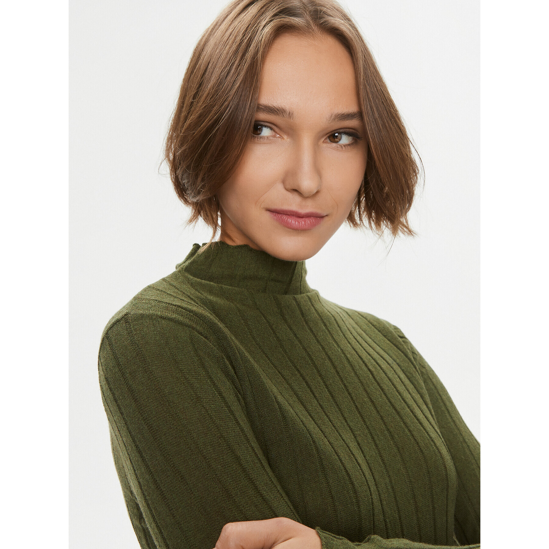 MAX&Co. Пуловер Bltico 73643023 Зелен Slim Fit - Pepit.bg