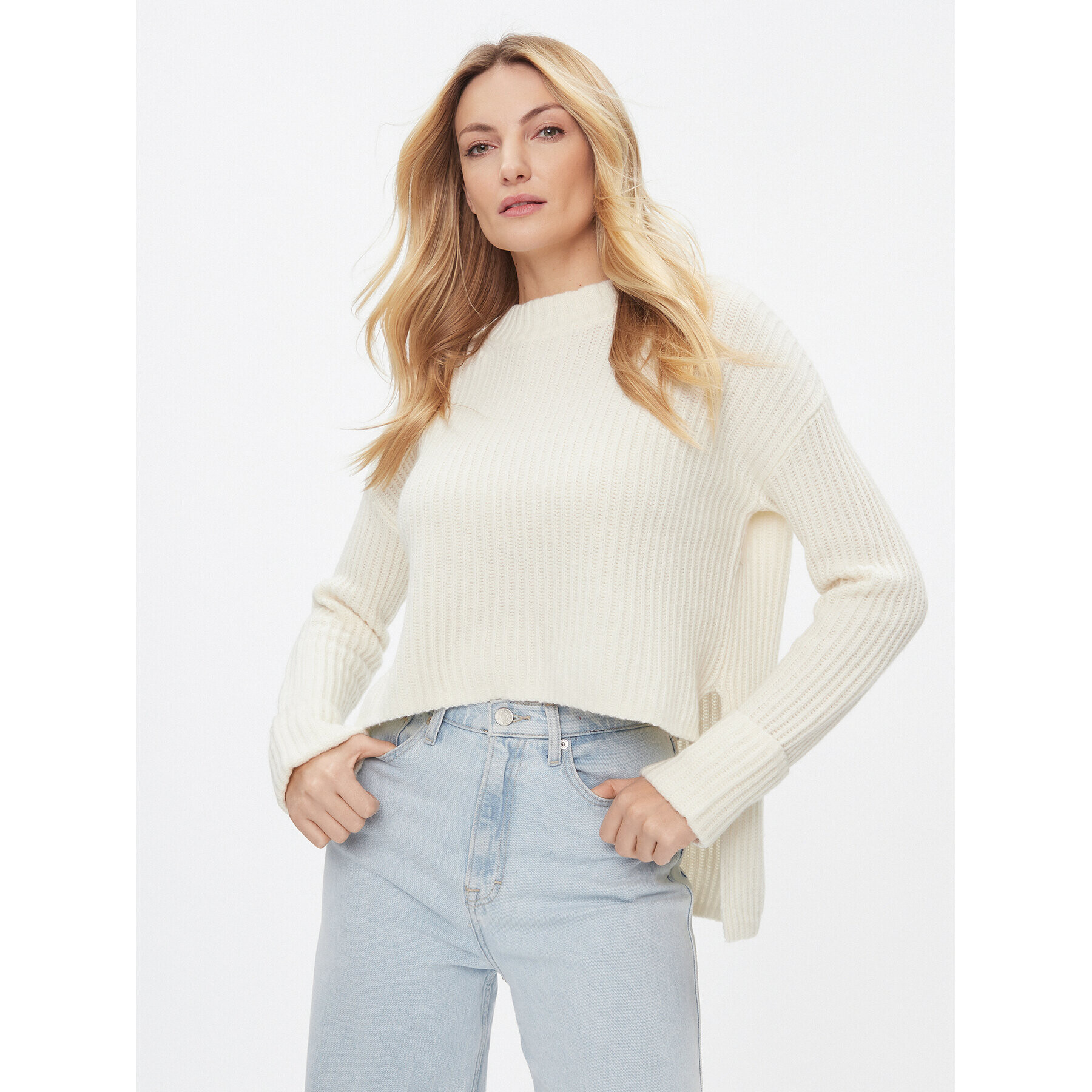 MAX&Co. Пуловер Notte 73641623 Бежов Regular Fit - Pepit.bg