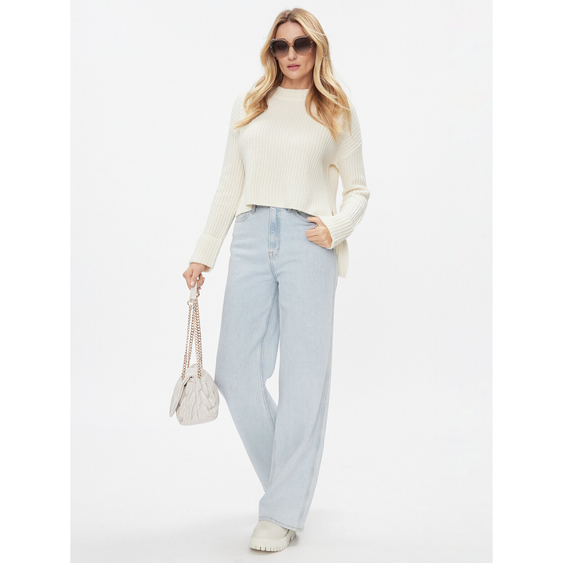 MAX&Co. Пуловер Notte 73641623 Бежов Regular Fit - Pepit.bg