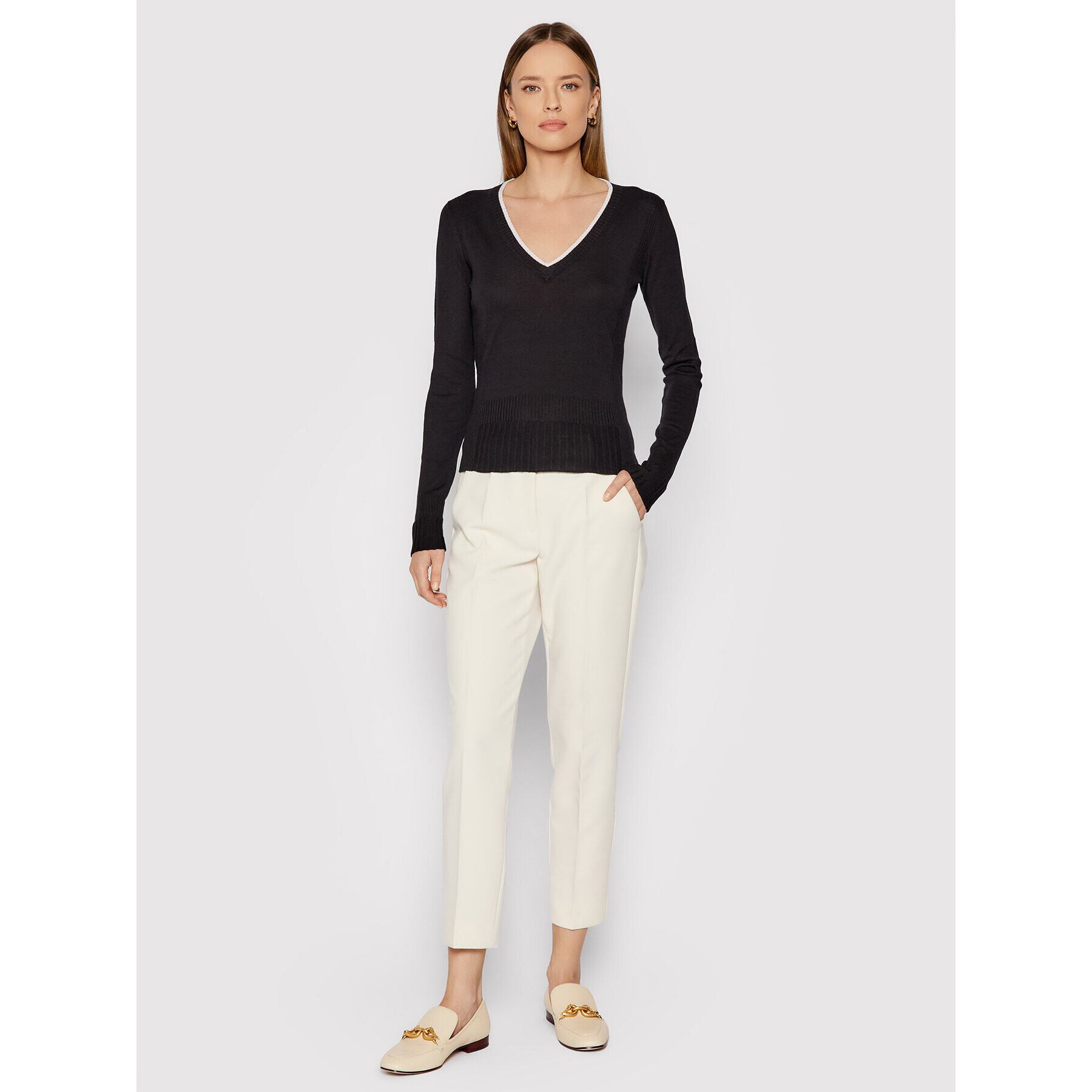 MAX&Co. Пуловер Saggista 73649021 Черен Regular Fit - Pepit.bg