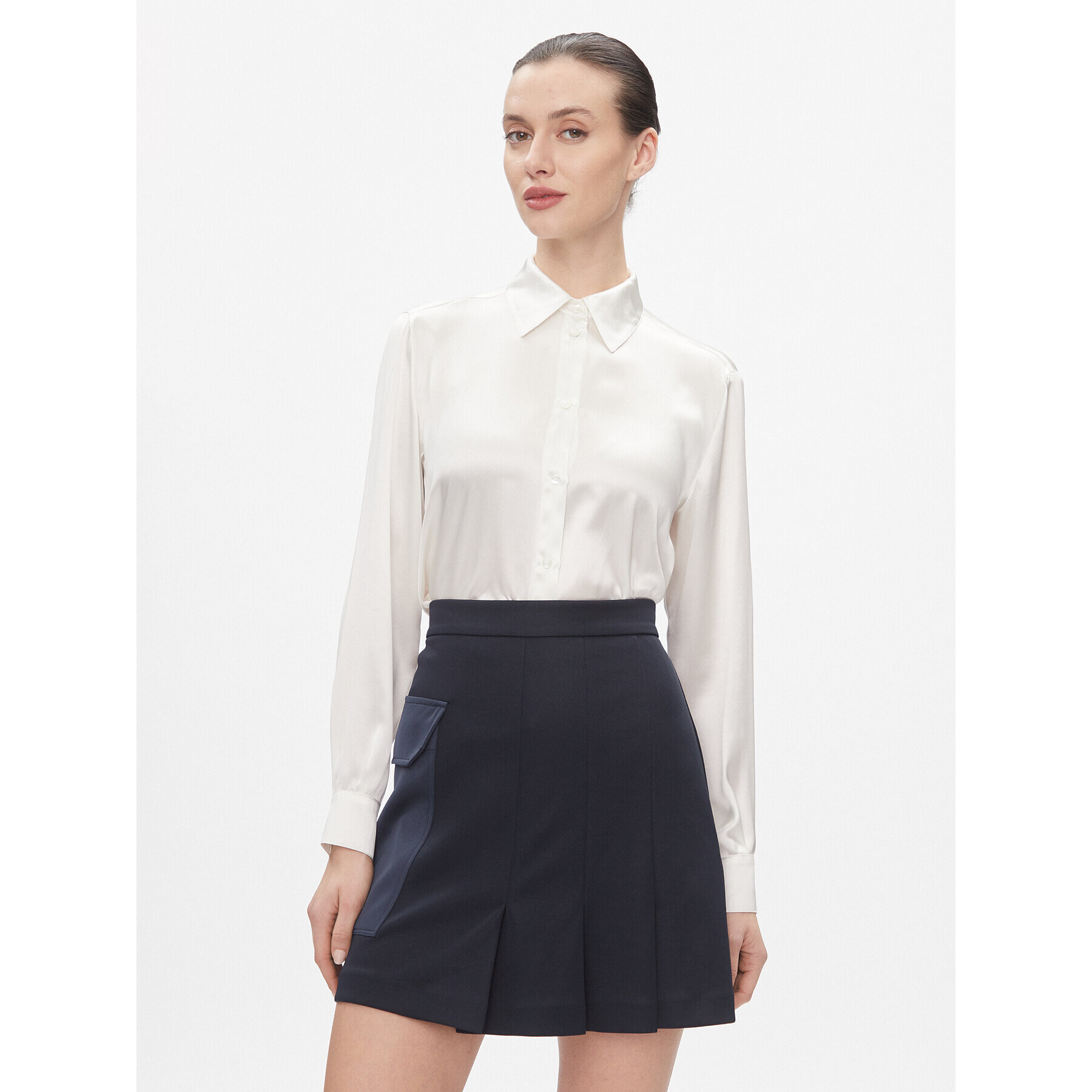 MAX&Co. Риза Aiaccio Бял Regular Fit - Pepit.bg