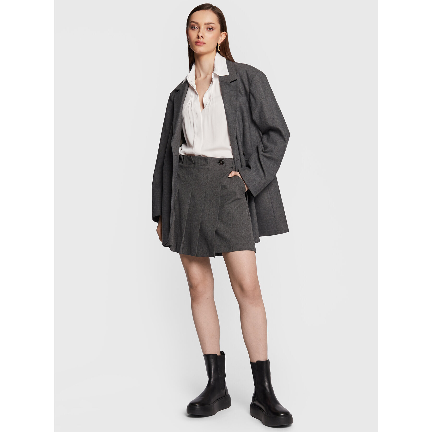MAX&Co. Риза Ghette 71110223 Бял Regular Fit - Pepit.bg