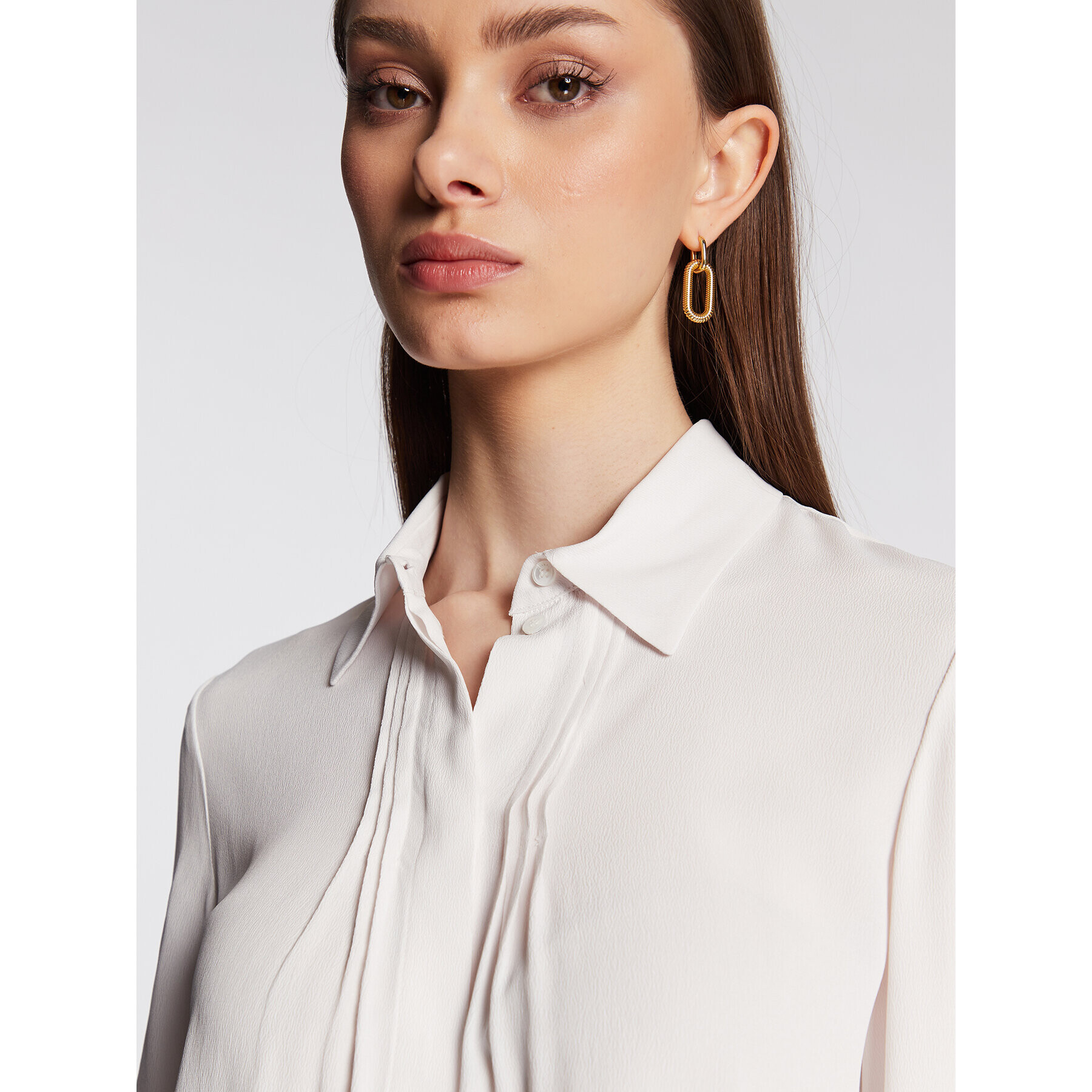 MAX&Co. Риза Ghette 71110223 Бял Regular Fit - Pepit.bg