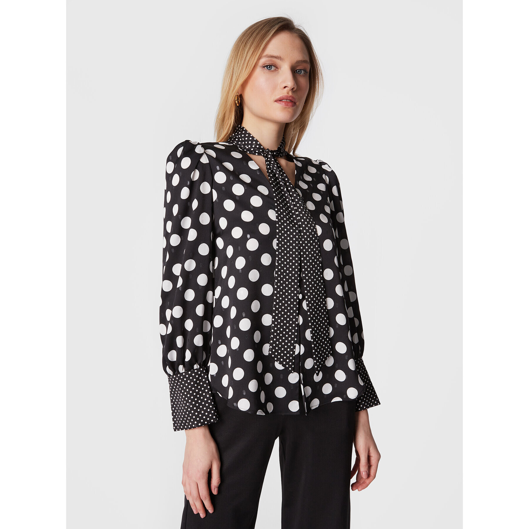 MAX&Co. Риза Greggio 71110123 Черен Regular Fit - Pepit.bg