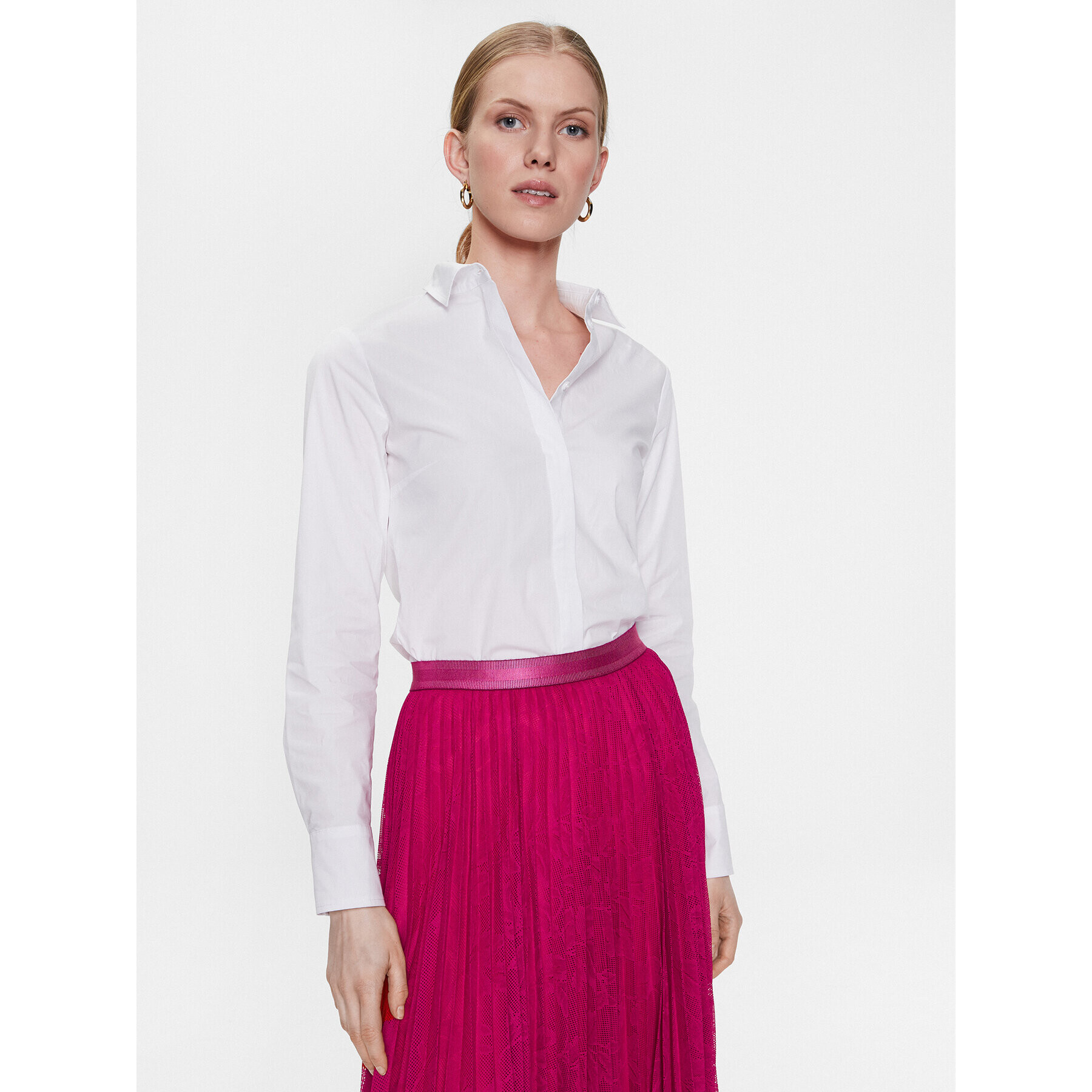 MAX&Co. Риза Mestre 41119923 Бял Regular Fit - Pepit.bg