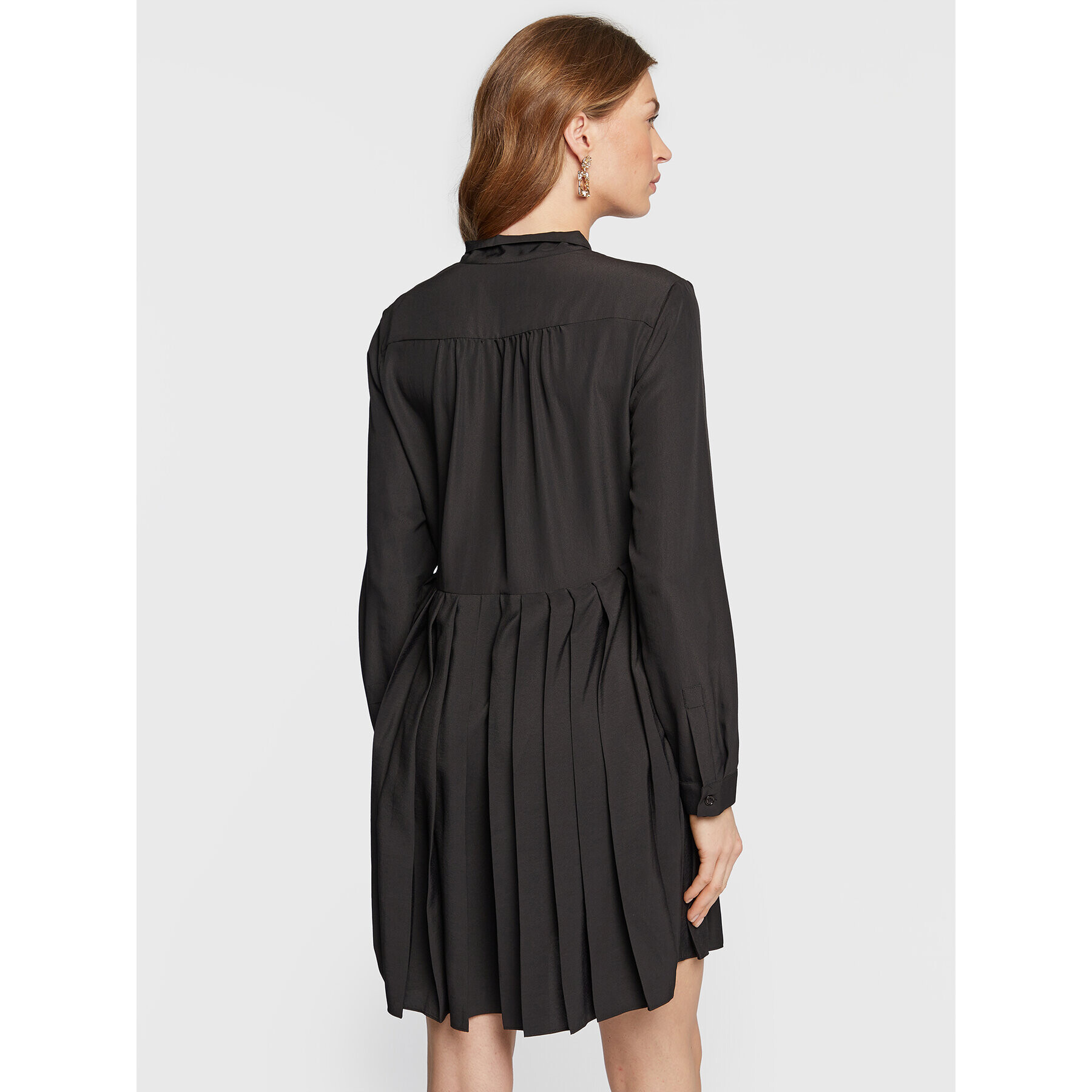 MAX&Co. Рокля тип риза Liana 72240122 Черен Regular Fit - Pepit.bg