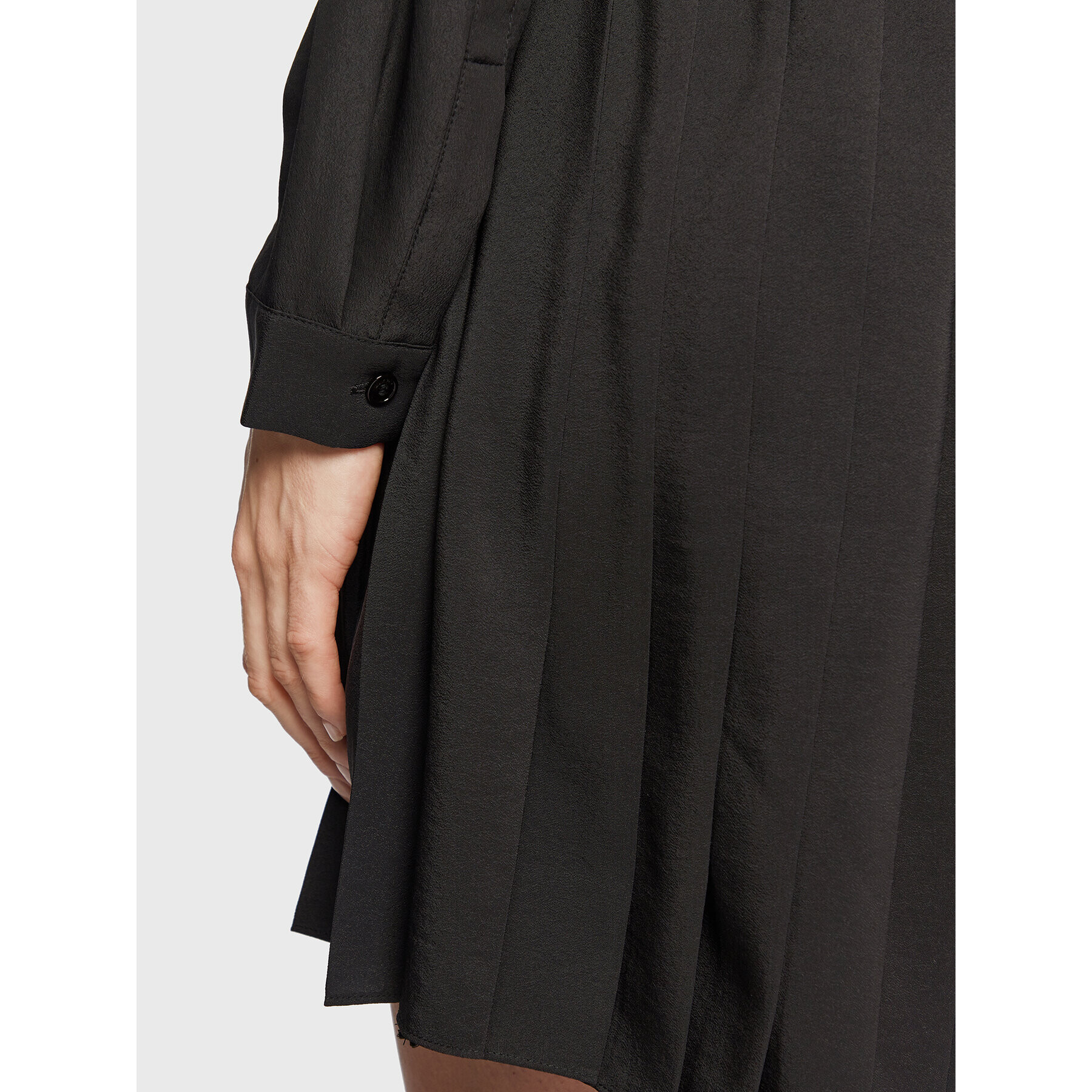 MAX&Co. Рокля тип риза Liana 72240122 Черен Regular Fit - Pepit.bg