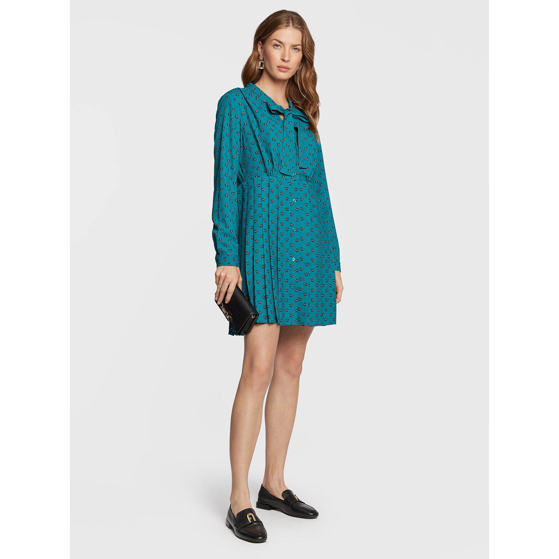 MAX&Co. Рокля тип риза Liana 72240122 Зелен Regular Fit - Pepit.bg