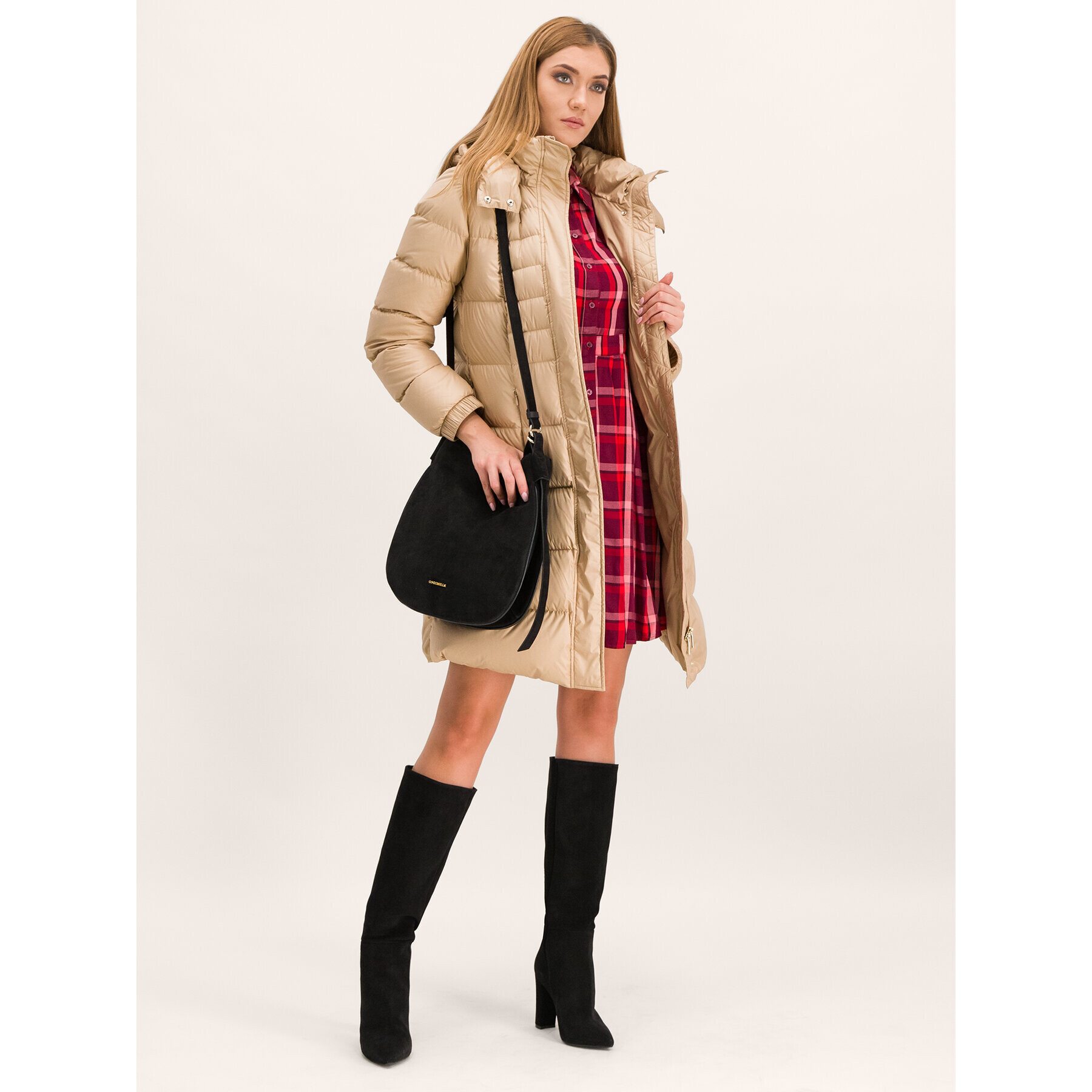 MAX&Co. Рокля тип риза 62245119 Червен Regular Fit - Pepit.bg