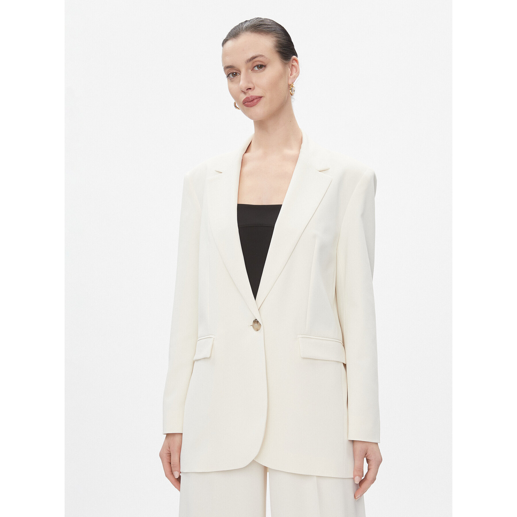 MAX&Co. Сако Insegna Бял Regular Fit - Pepit.bg