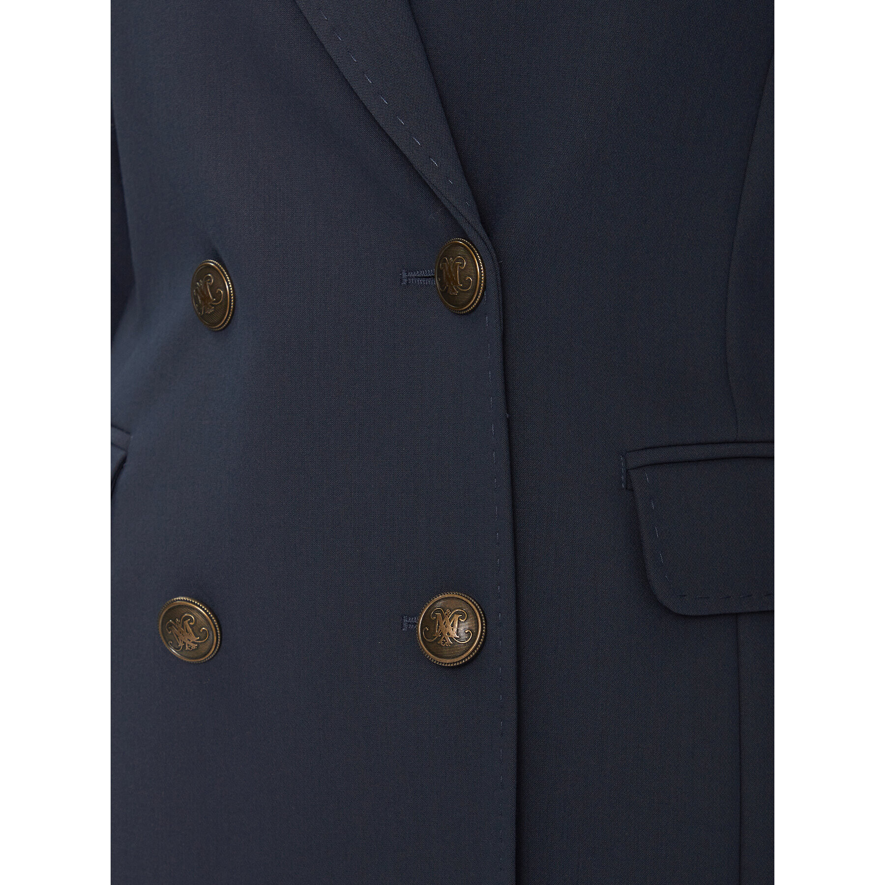 MAX&Co. Сако Notevole 70441323 Тъмносин Regular Fit - Pepit.bg