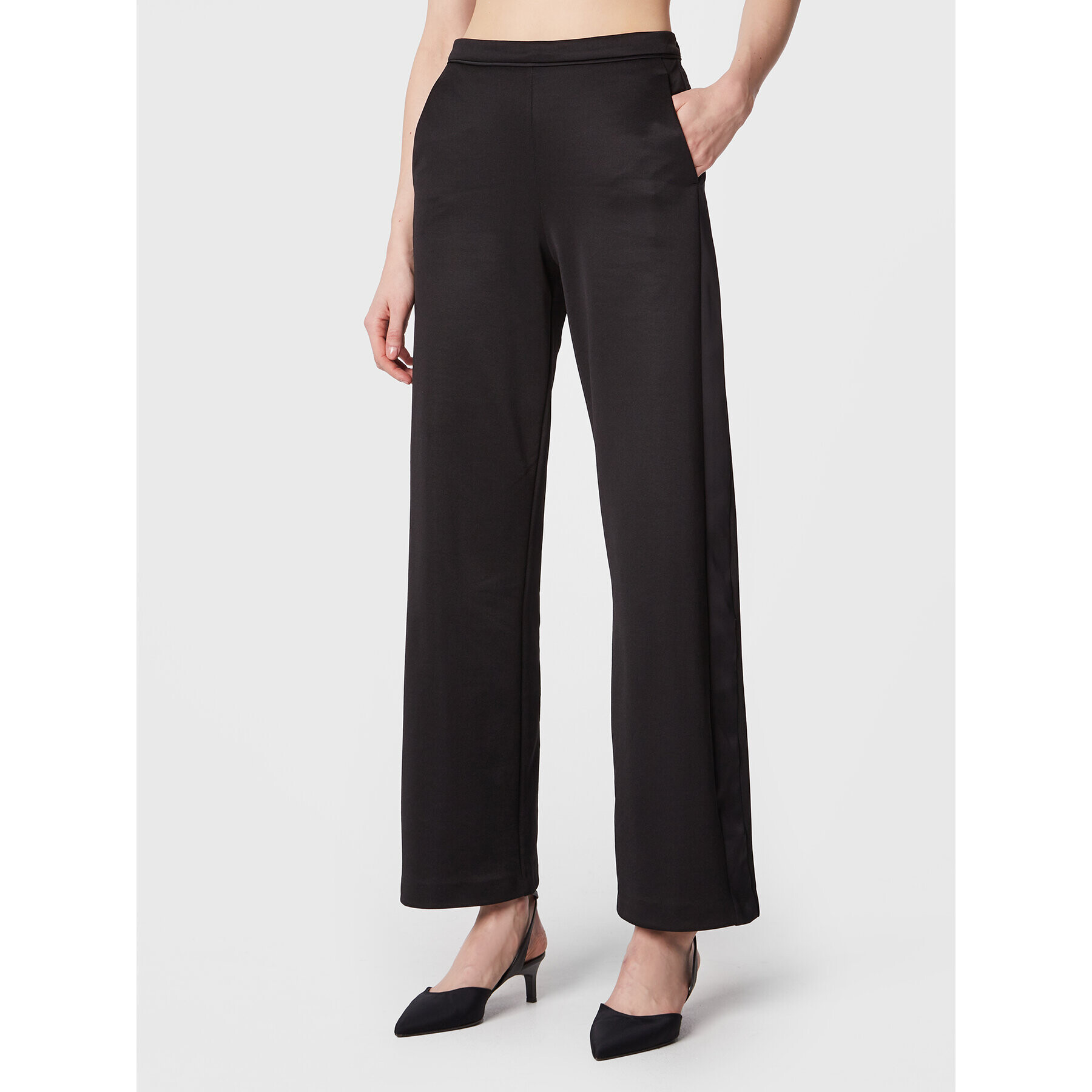 MAX&Co. Текстилни панталони Cairo 77810123 Черен Regular Fit - Pepit.bg