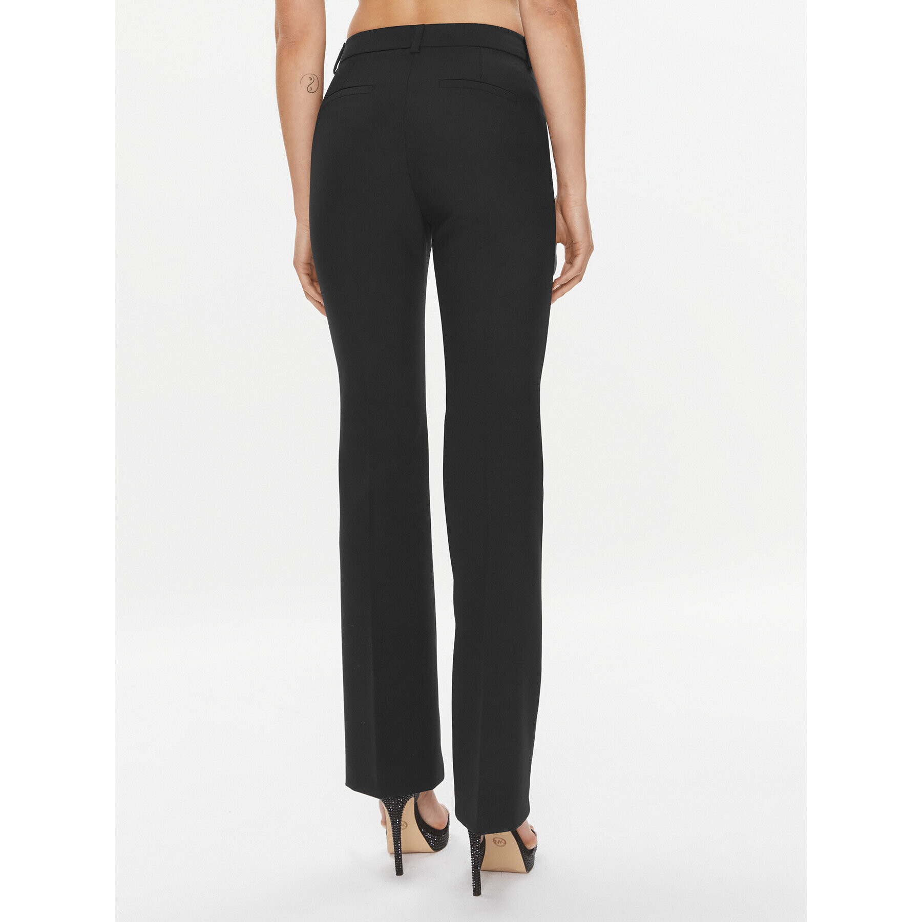 MAX&Co. Текстилни панталони Glicine 71341623 Черен Regular Fit - Pepit.bg