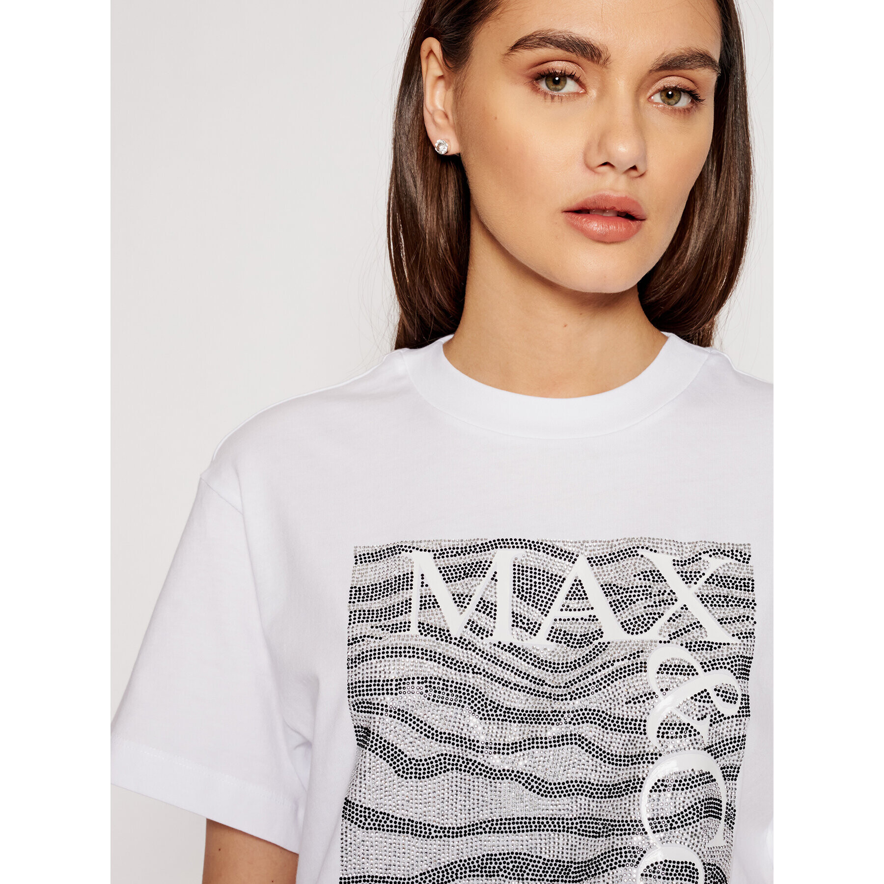 MAX&Co. Тишърт Teerex1 69718521 Бял Regular Fit - Pepit.bg