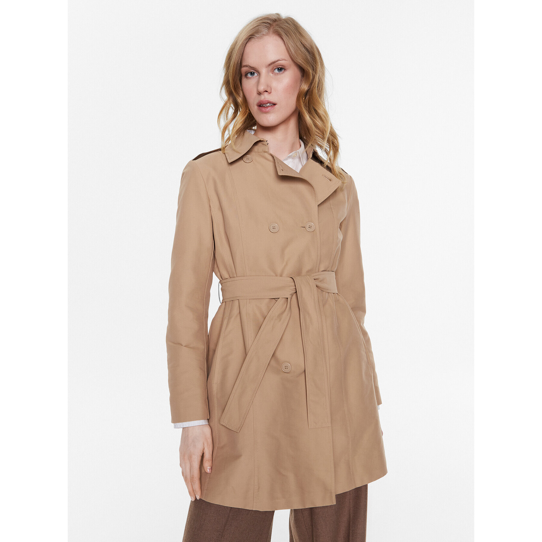 MAX&Co. Тренч Milo 40215023 Бежов Regular Fit - Pepit.bg