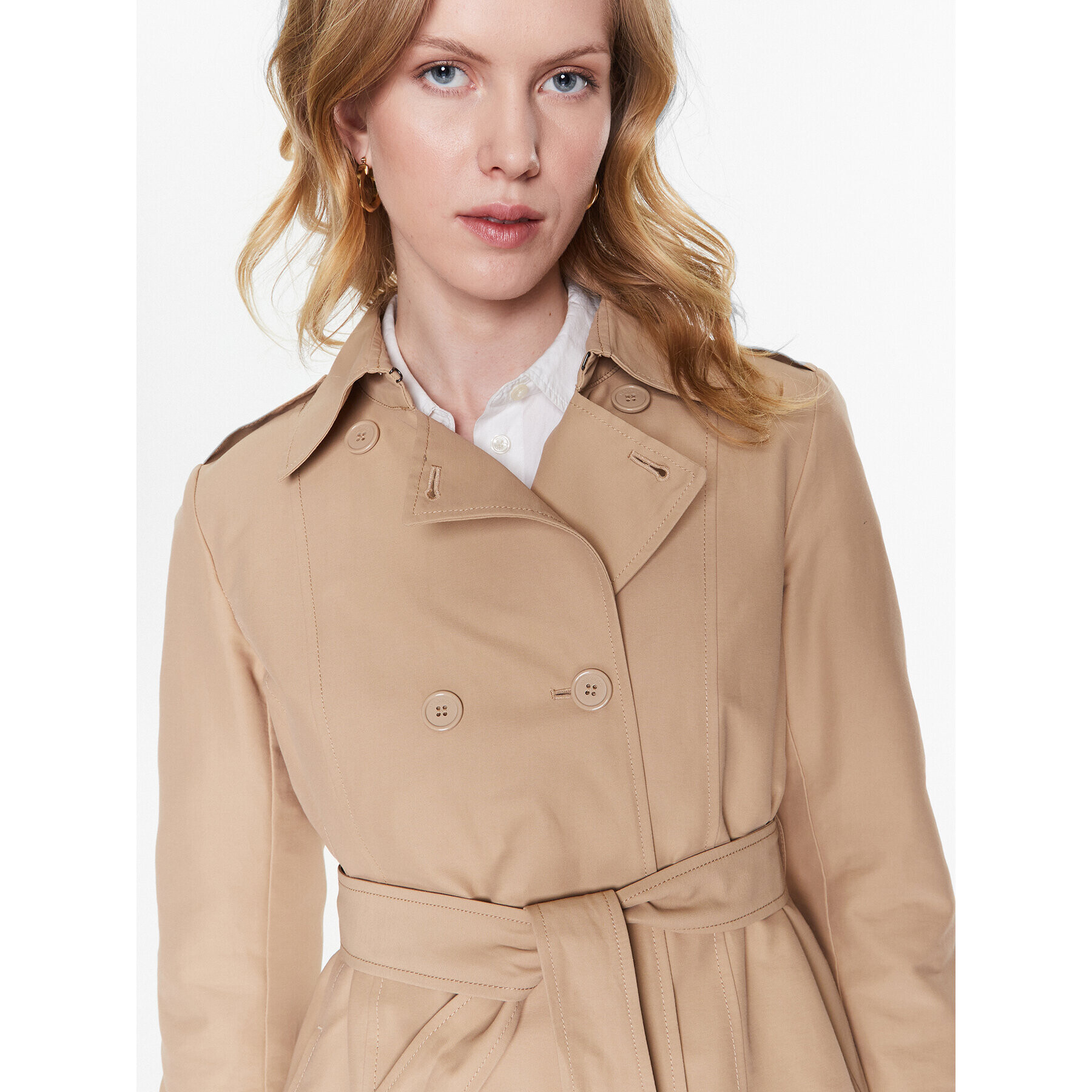 MAX&Co. Тренч Milo 40215023 Бежов Regular Fit - Pepit.bg