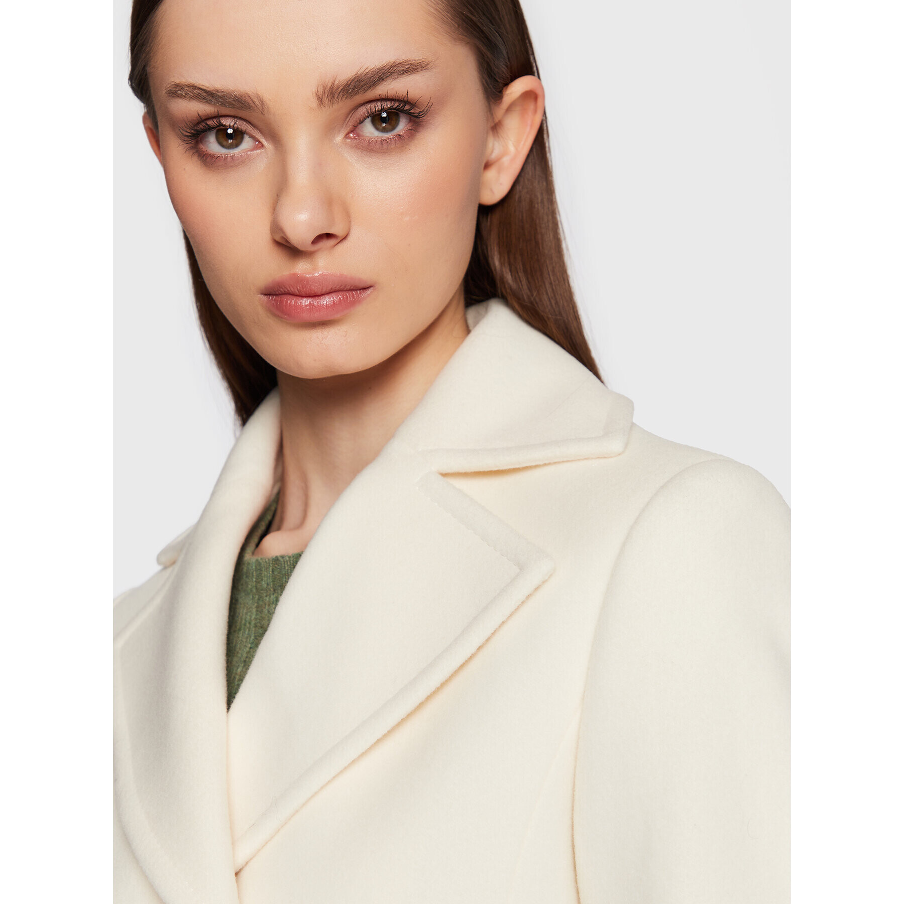 MAX&Co. Вълнено палто Elenco 70810623 Бежов Regular Fit - Pepit.bg