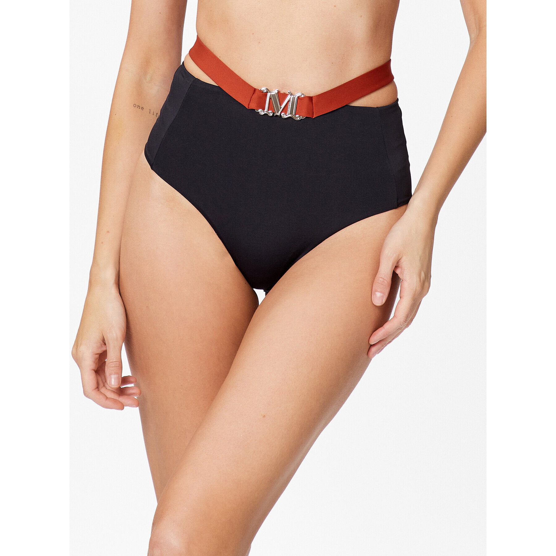 Max Mara Beachwear Долнище на бански Smilla 2338211838 Черен - Pepit.bg