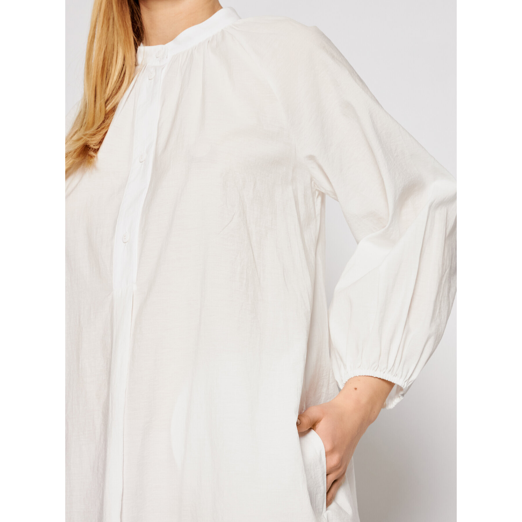 Max Mara Beachwear Плажна рокля Ebrid 32210618 Бял Regular Fit - Pepit.bg