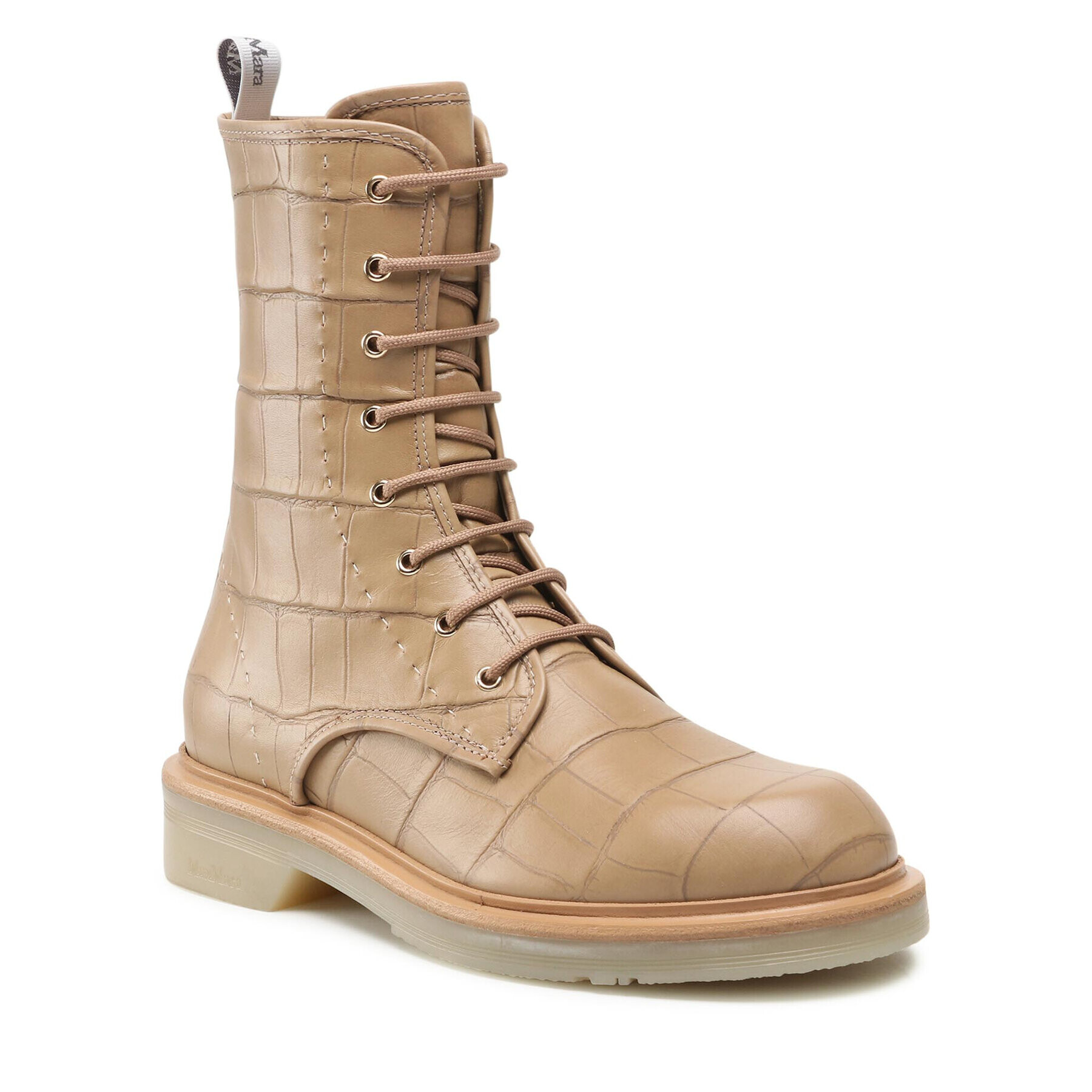 Max Mara Боти Bly 47910126600 Кафяв - Pepit.bg