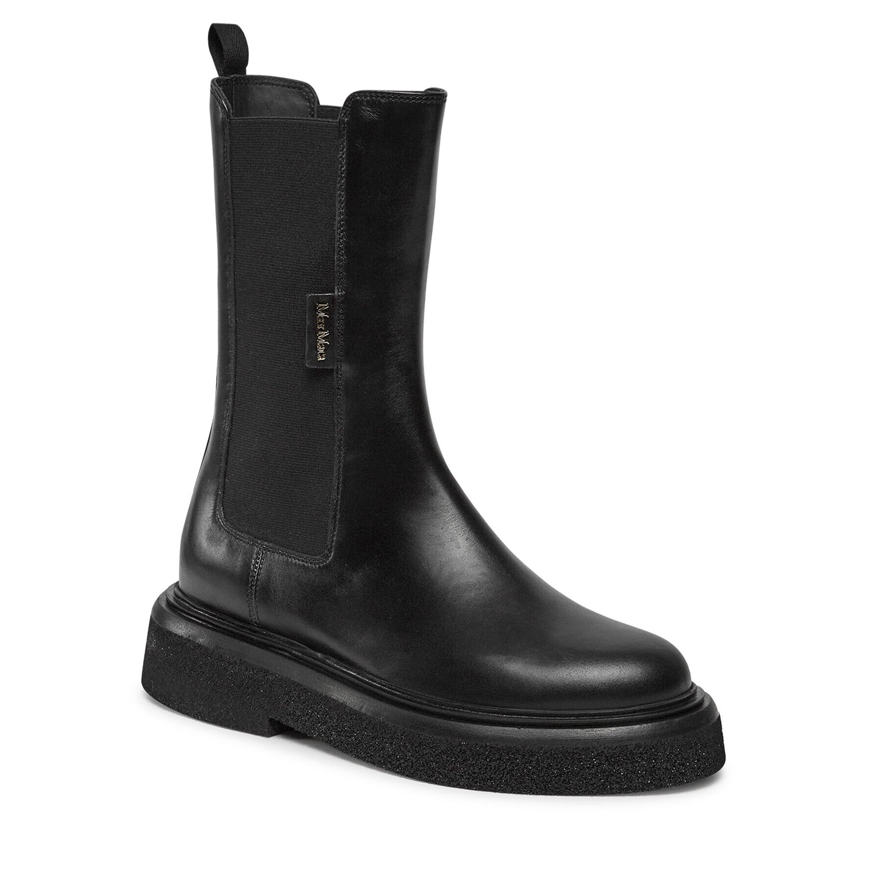 Max Mara Боти тип челси Englishboot 23479613336 Черен - Pepit.bg
