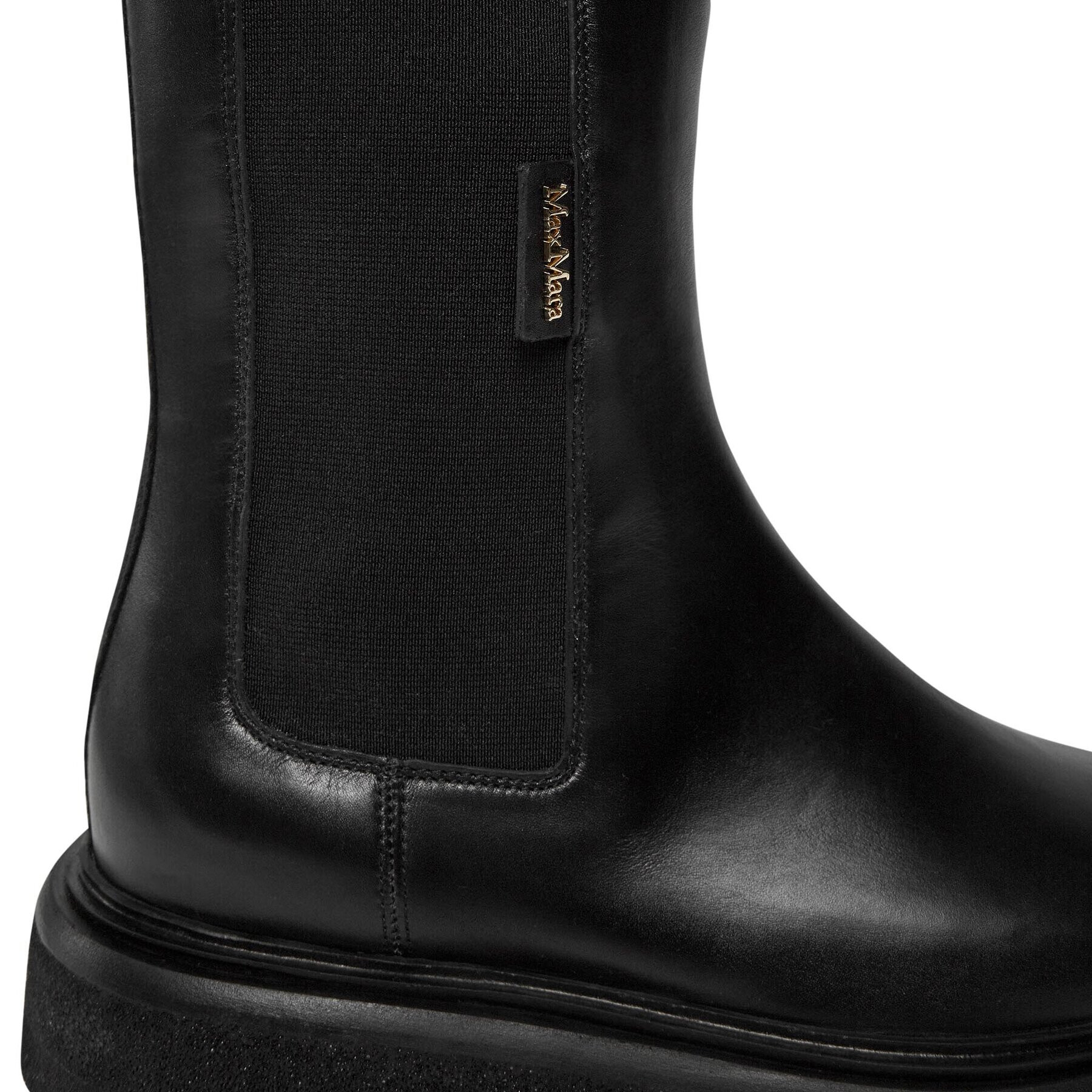 Max Mara Боти тип челси Englishboot 23479613336 Черен - Pepit.bg