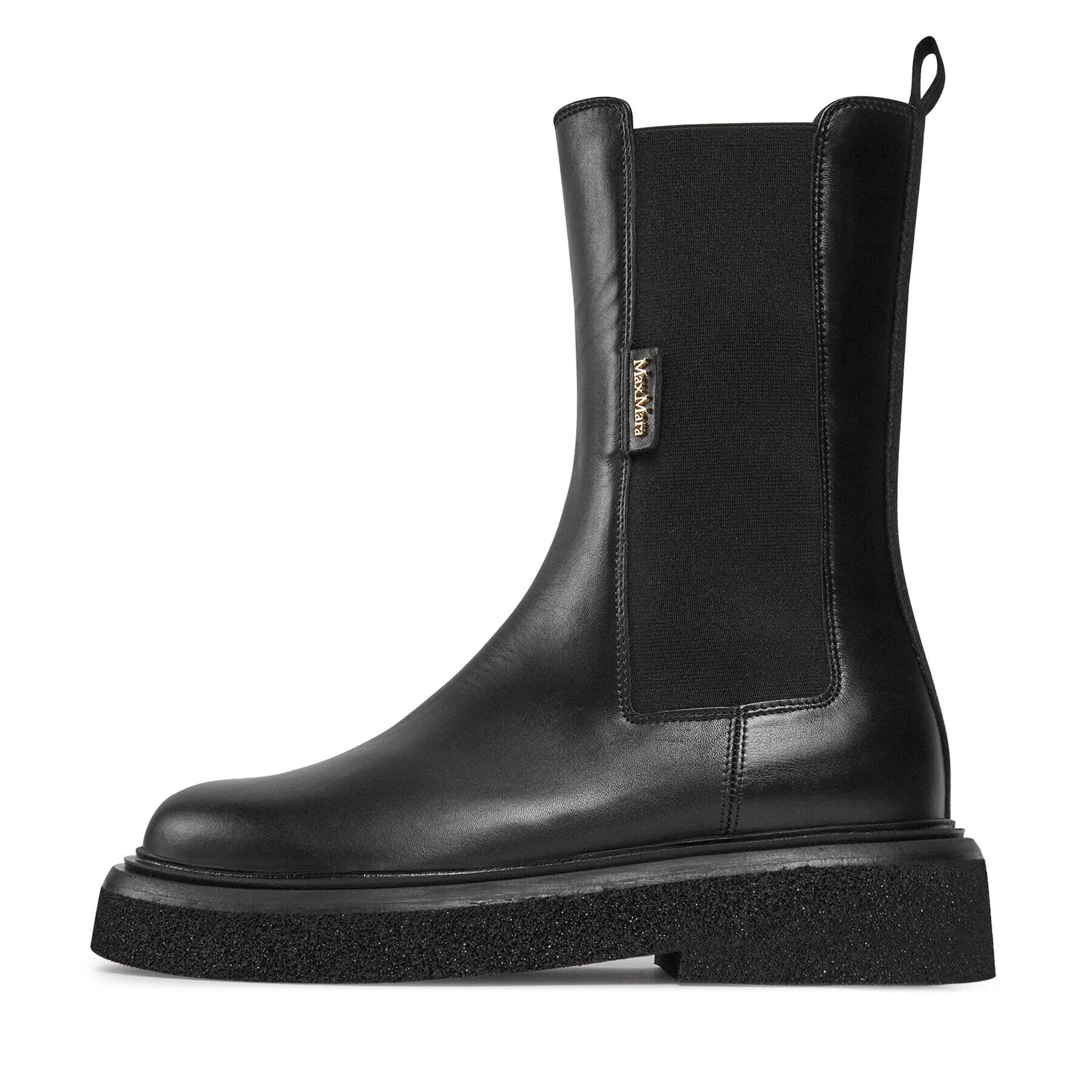 Max Mara Боти тип челси Englishboot 23479613336 Черен - Pepit.bg