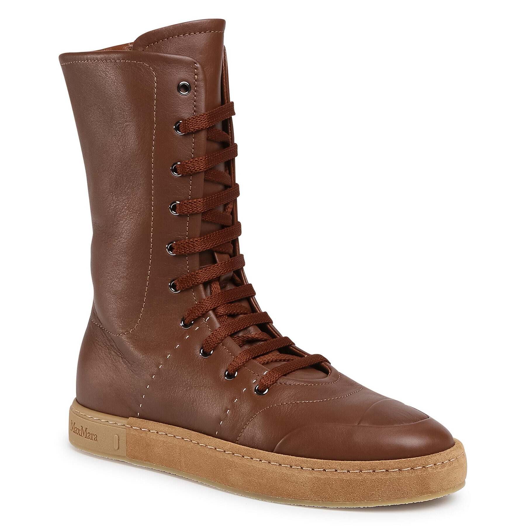 Max Mara Ботуши Tommy 476603076 Кафяв - Pepit.bg