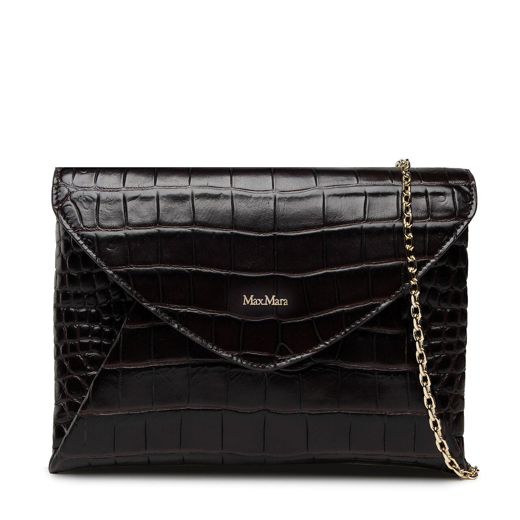 Max Mara Дамска чанта Envelo1 45160627600 Кафяв - Pepit.bg