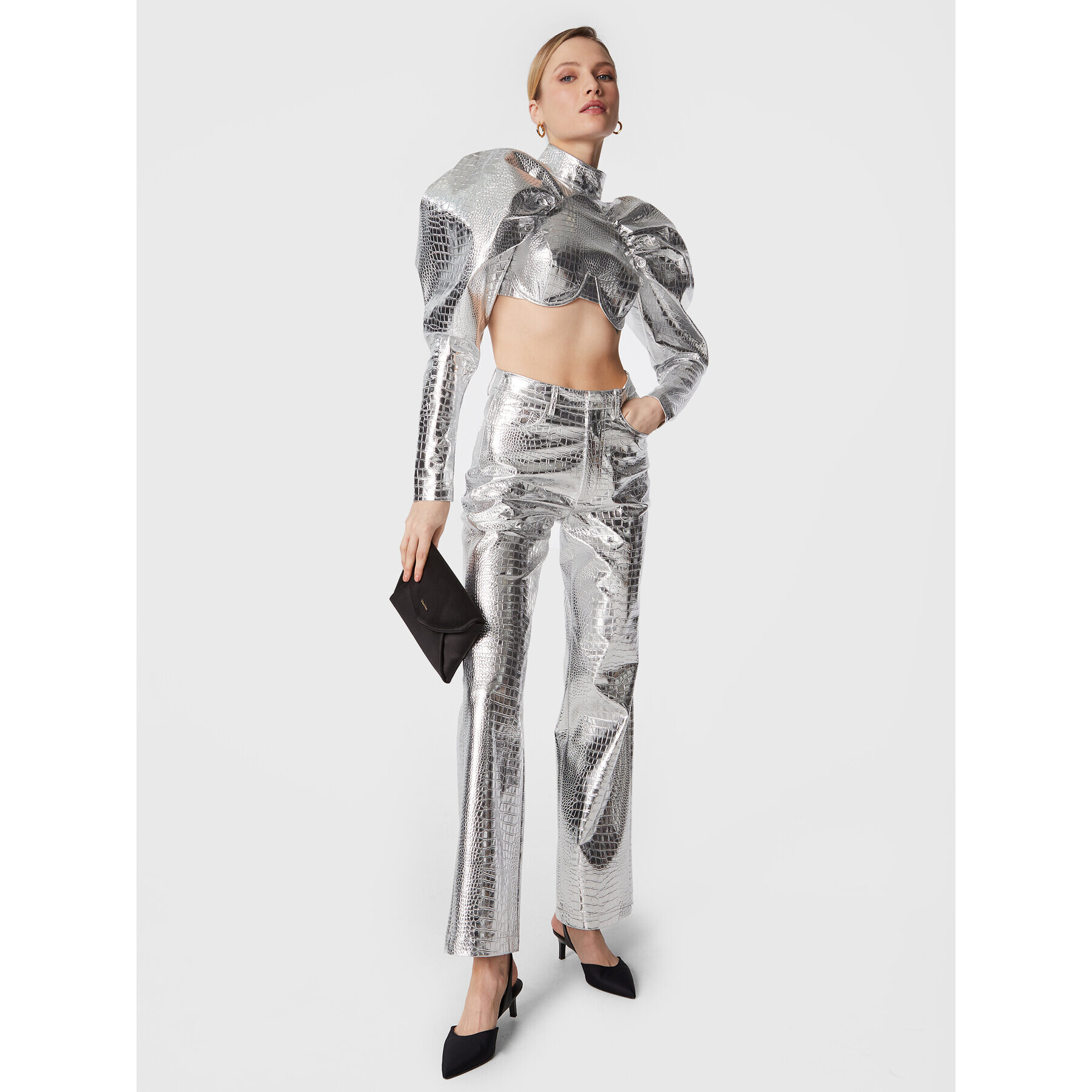 Max Mara Дамска чанта Envelo4 45162827600 Черен - Pepit.bg