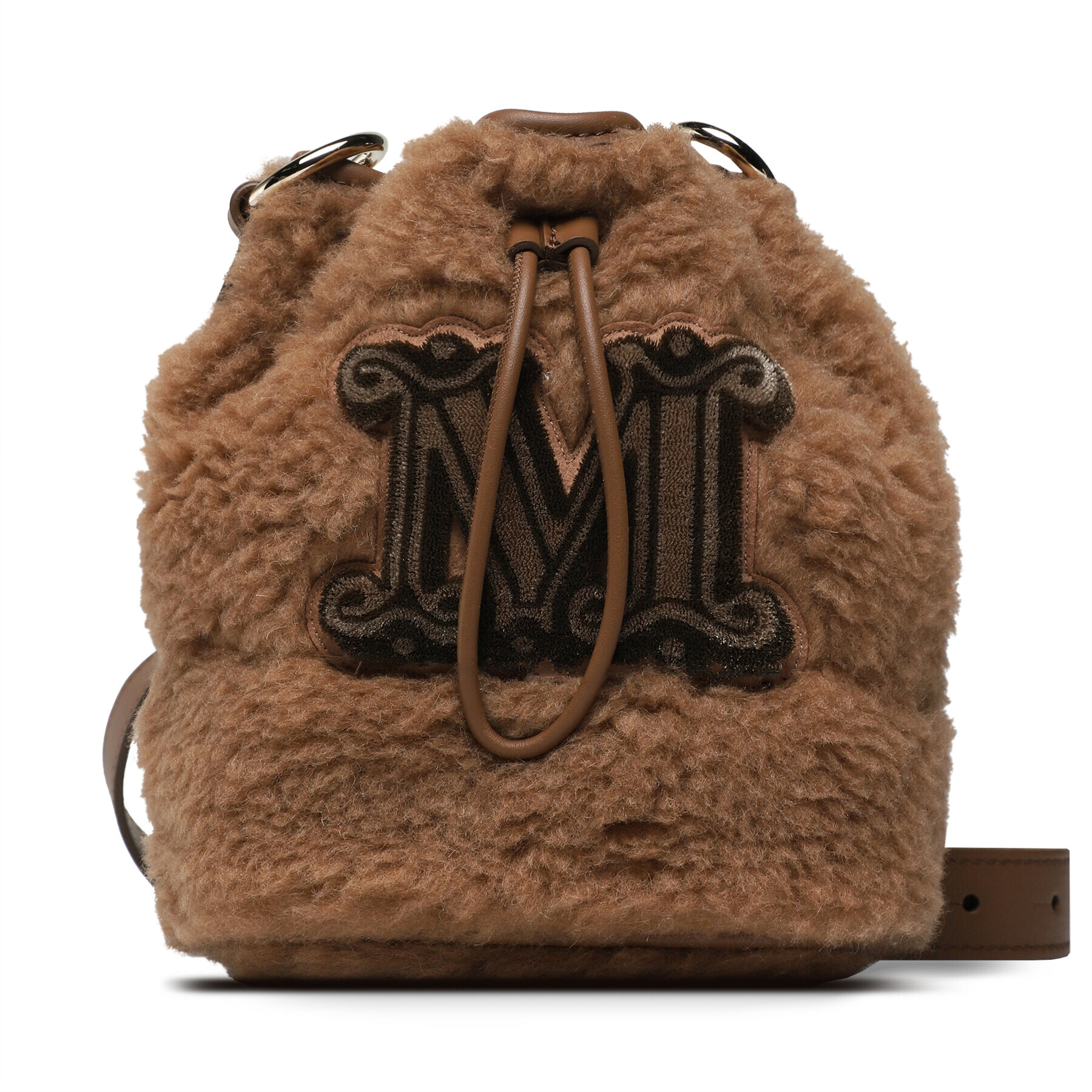 Max Mara Дамска чанта Trucke3 45162423600 Кафяв - Pepit.bg