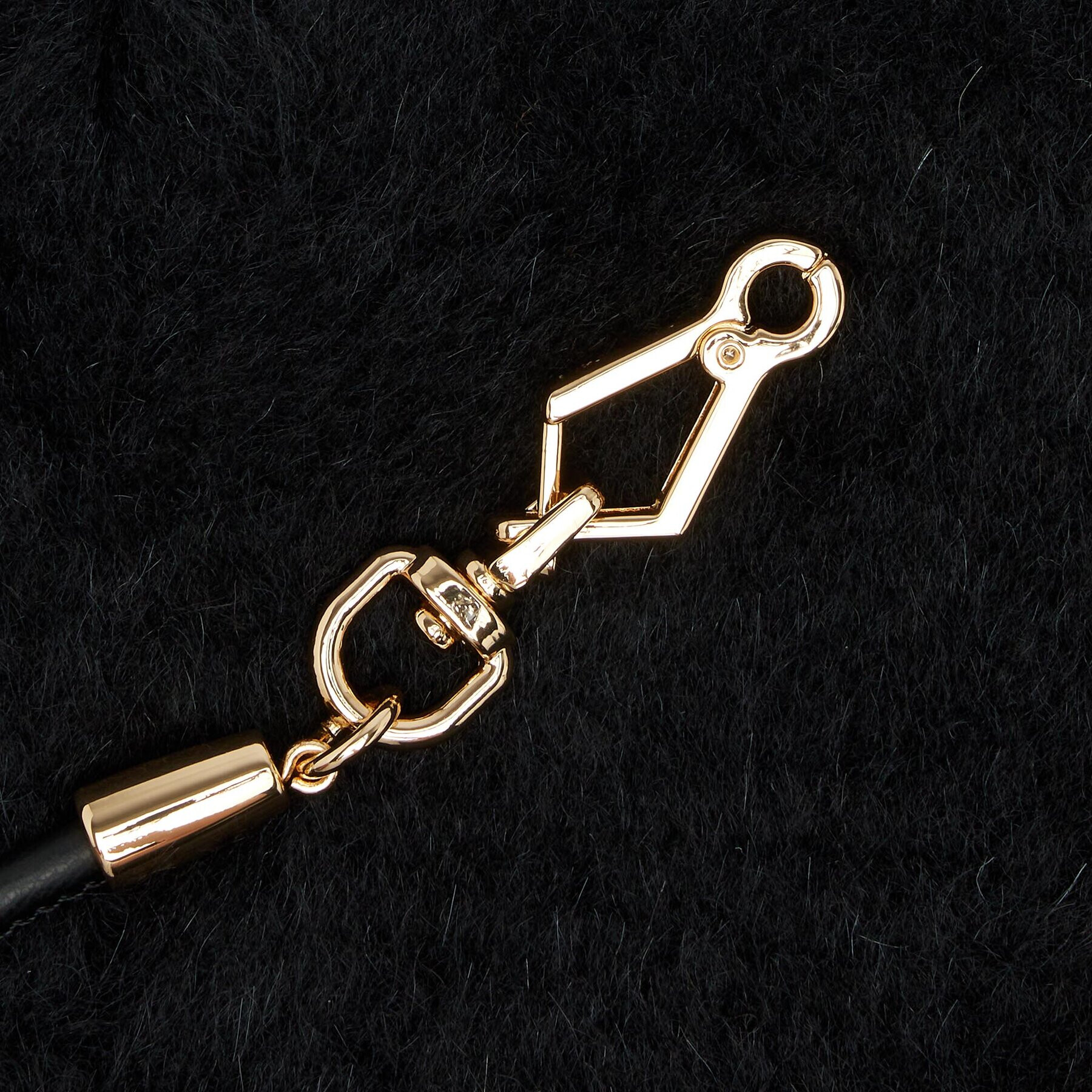 Max Mara Дамски ръкавици Obrato 23456606336 Черен - Pepit.bg
