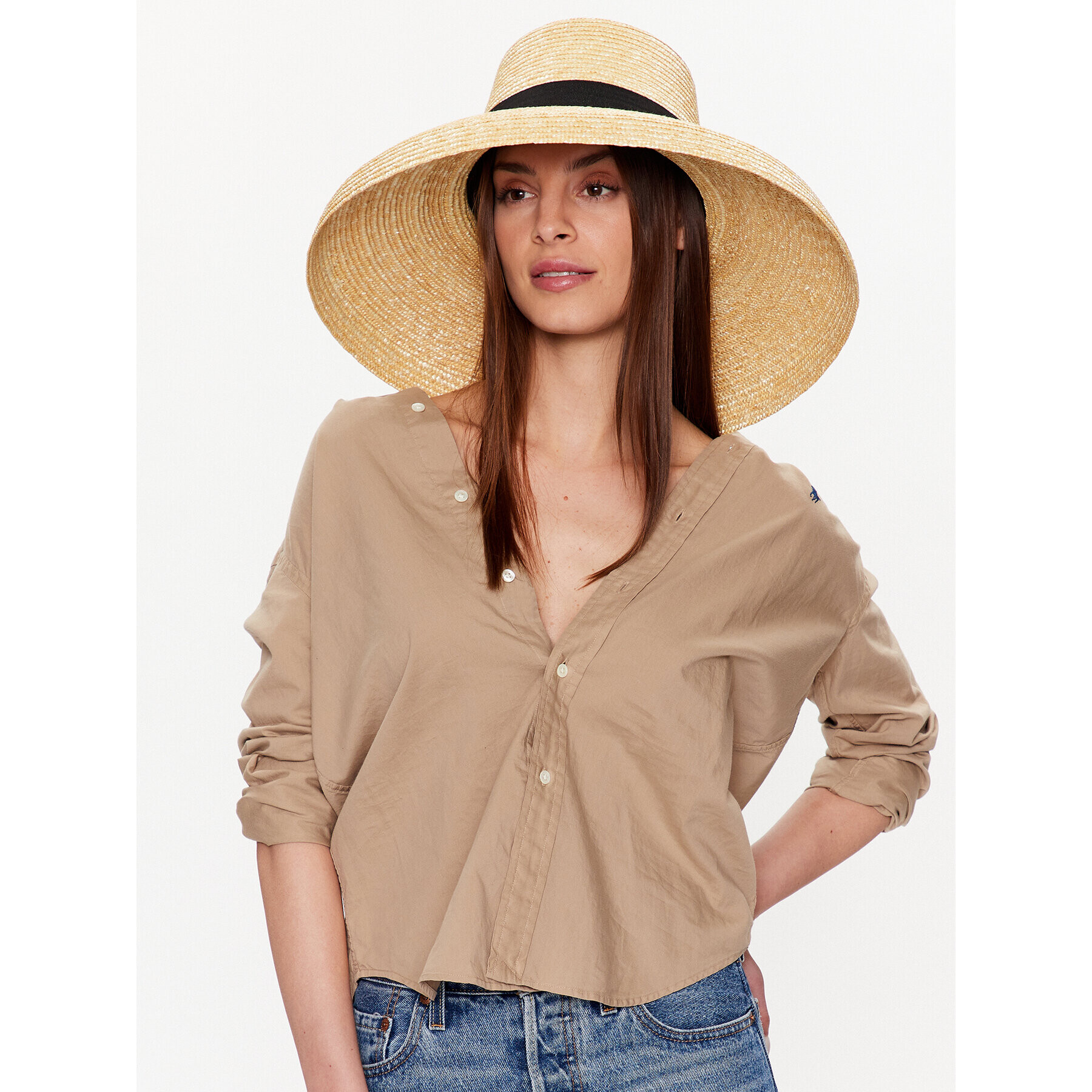 Max Mara Капела Corona 23457104 Бежов - Pepit.bg