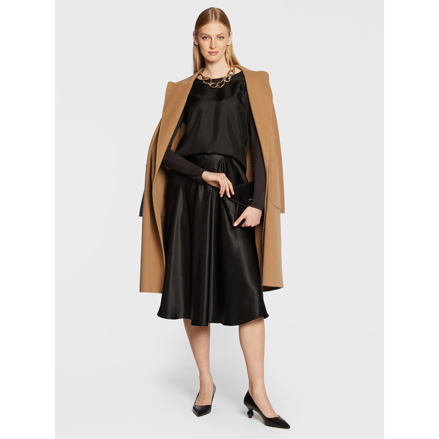 Max Mara Leisure Блуза Borneo 39460926 Черен Regular Fit - Pepit.bg