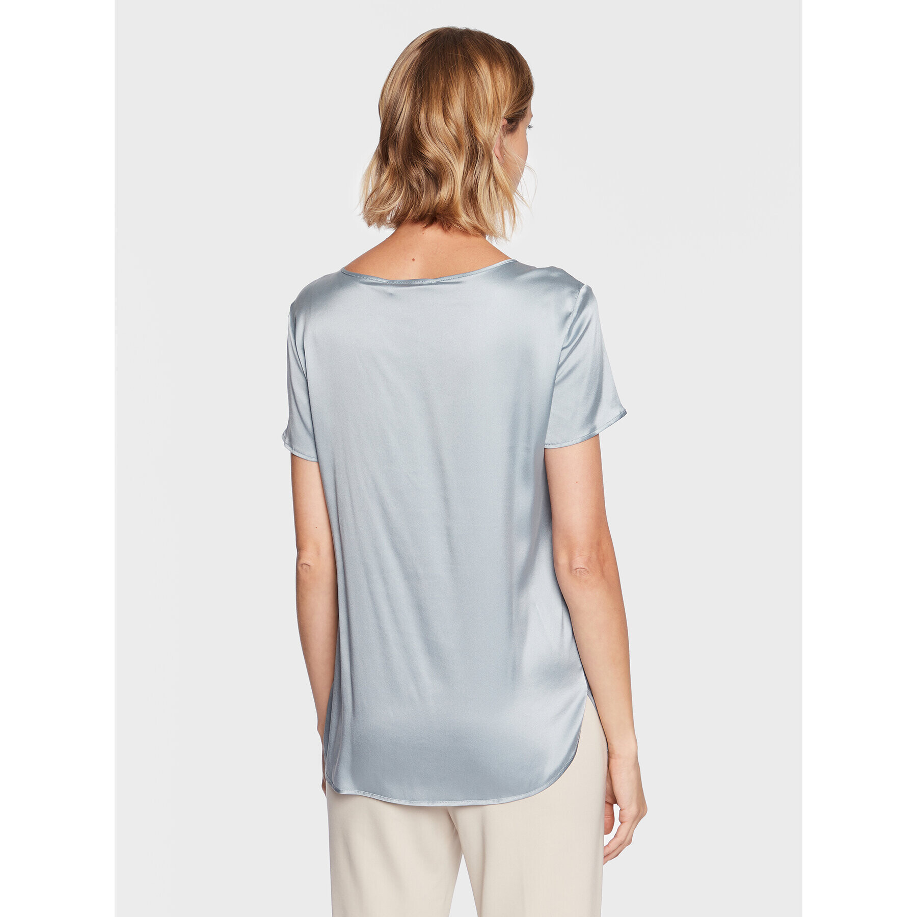 Max Mara Leisure Блуза Cortona 23311101 Син Regular Fit - Pepit.bg