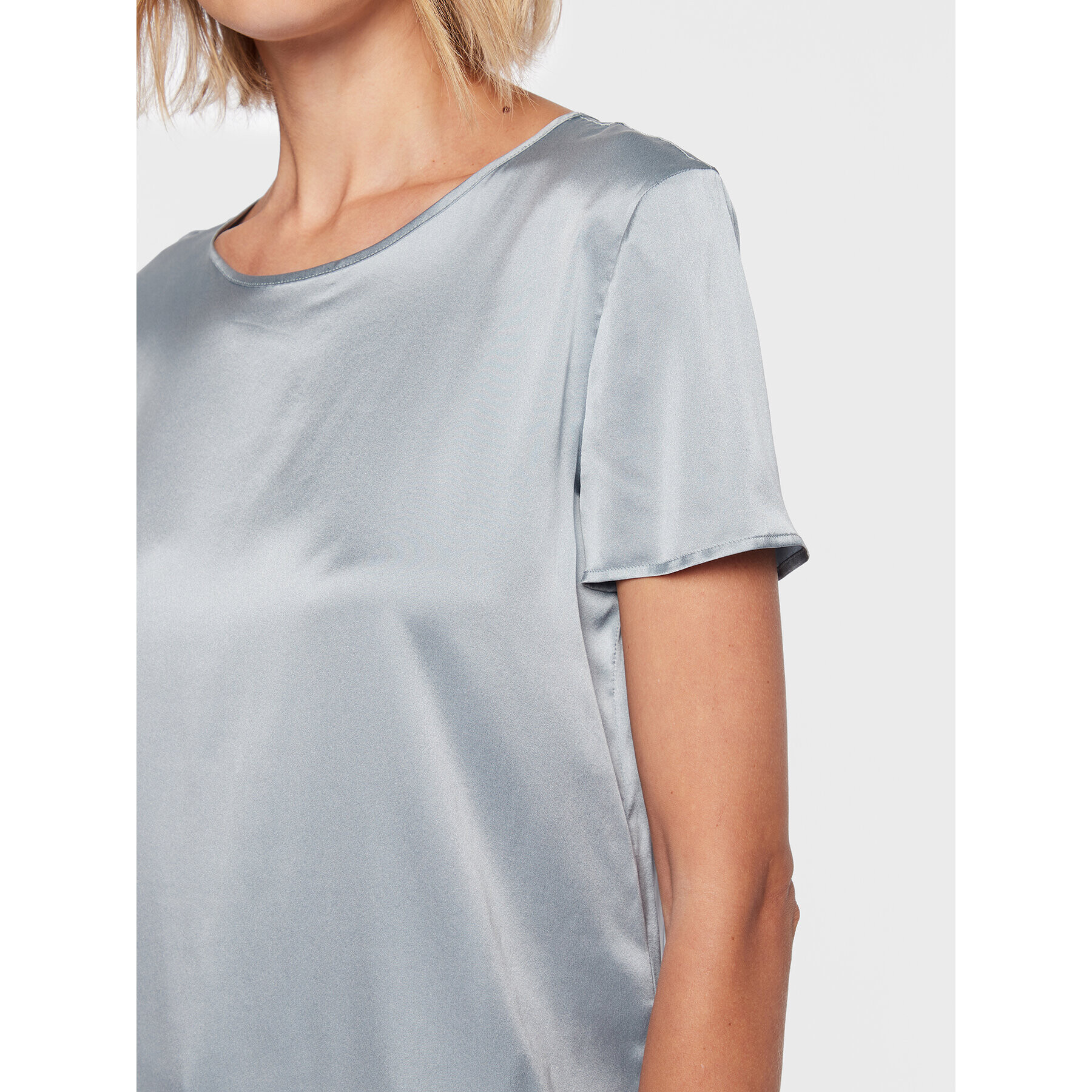Max Mara Leisure Блуза Cortona 23311101 Син Regular Fit - Pepit.bg