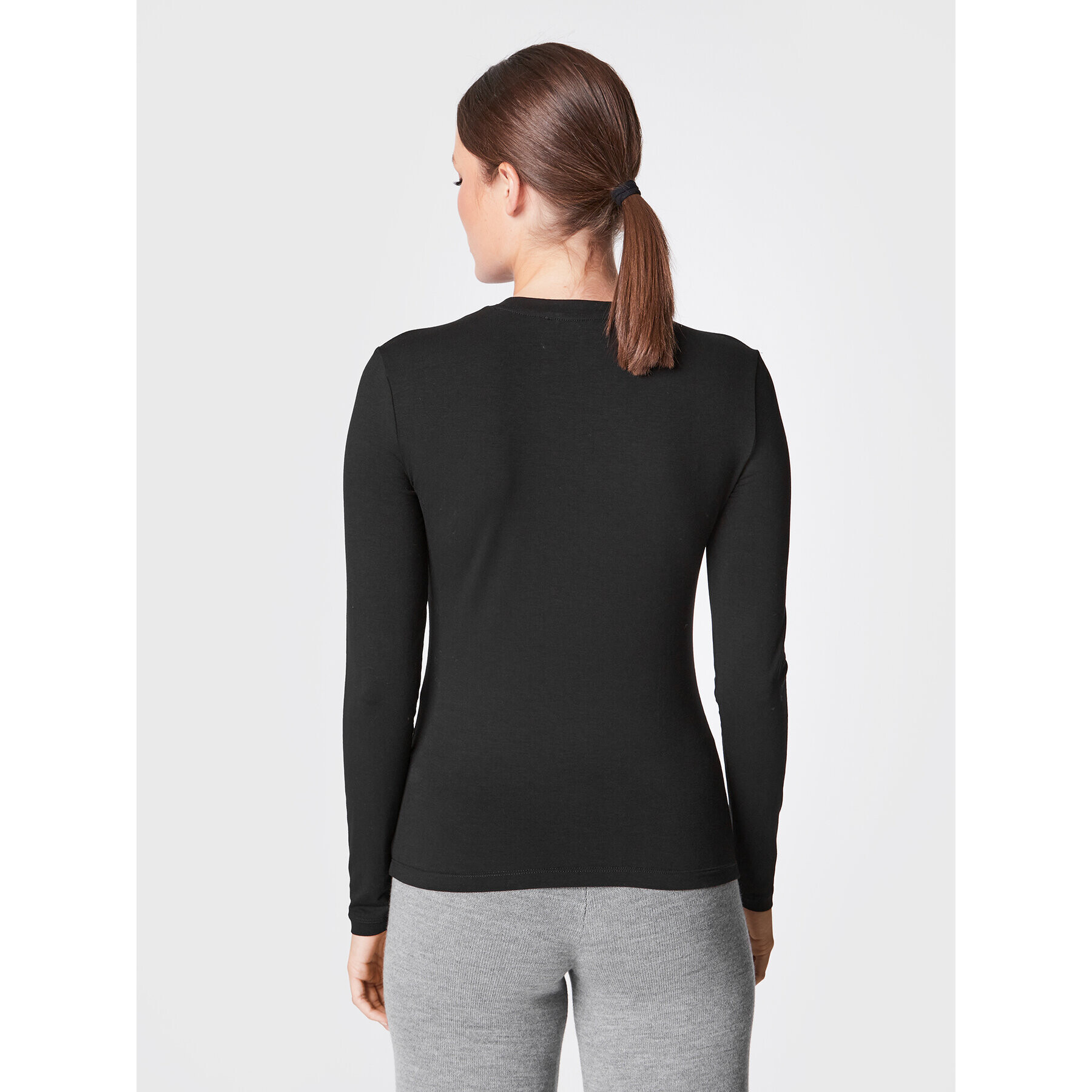 Max Mara Leisure Блуза Livigno 39760126 Черен Regular Fit - Pepit.bg
