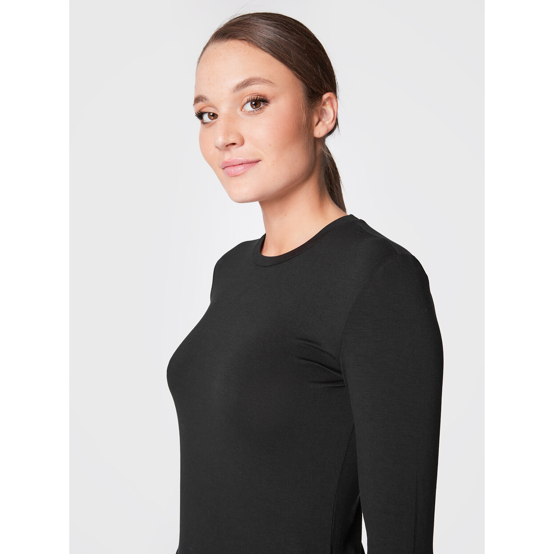 Max Mara Leisure Блуза Livigno 39760126 Черен Regular Fit - Pepit.bg