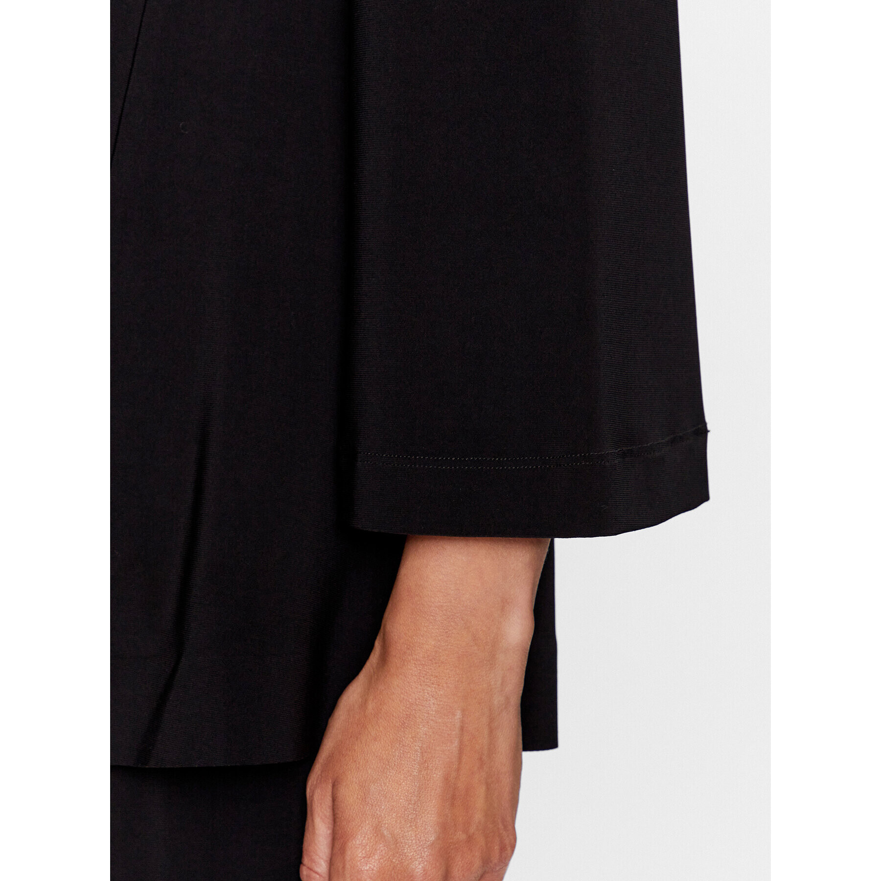 Max Mara Leisure Блуза Pampas 23394603 Черен Relaxed Fit - Pepit.bg