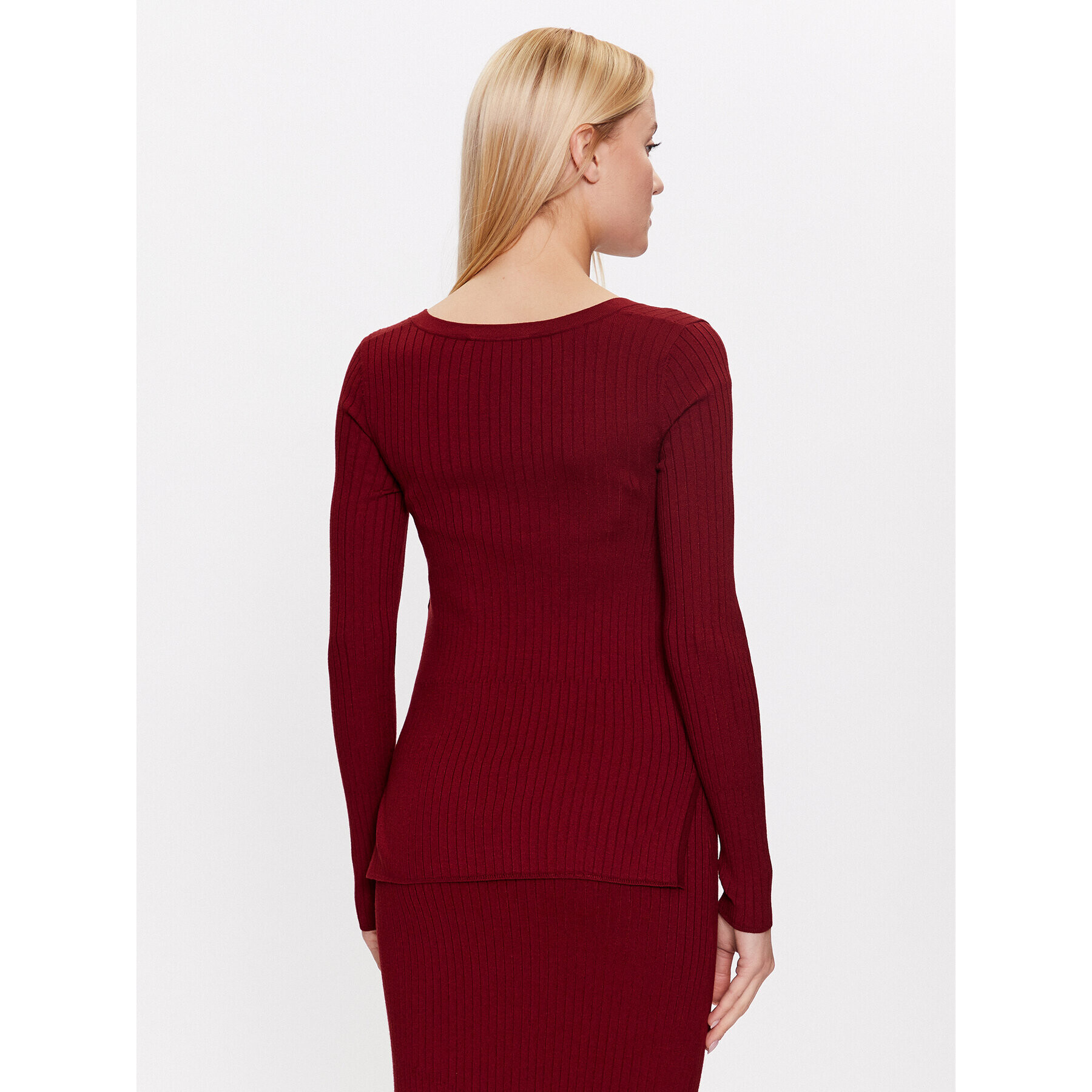 Max Mara Leisure Блуза Timore 2333660334 Бордо Regular Fit - Pepit.bg