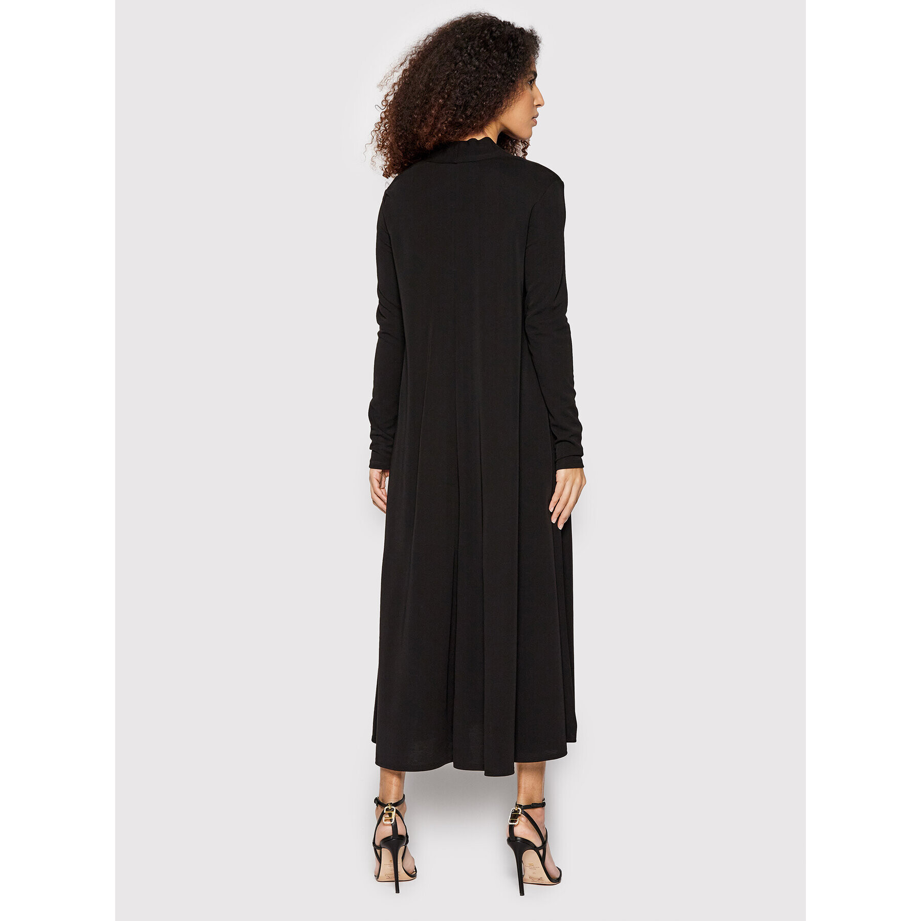 Max Mara Leisure Ежедневна рокля Caladio 36260616 Черен Oversize - Pepit.bg