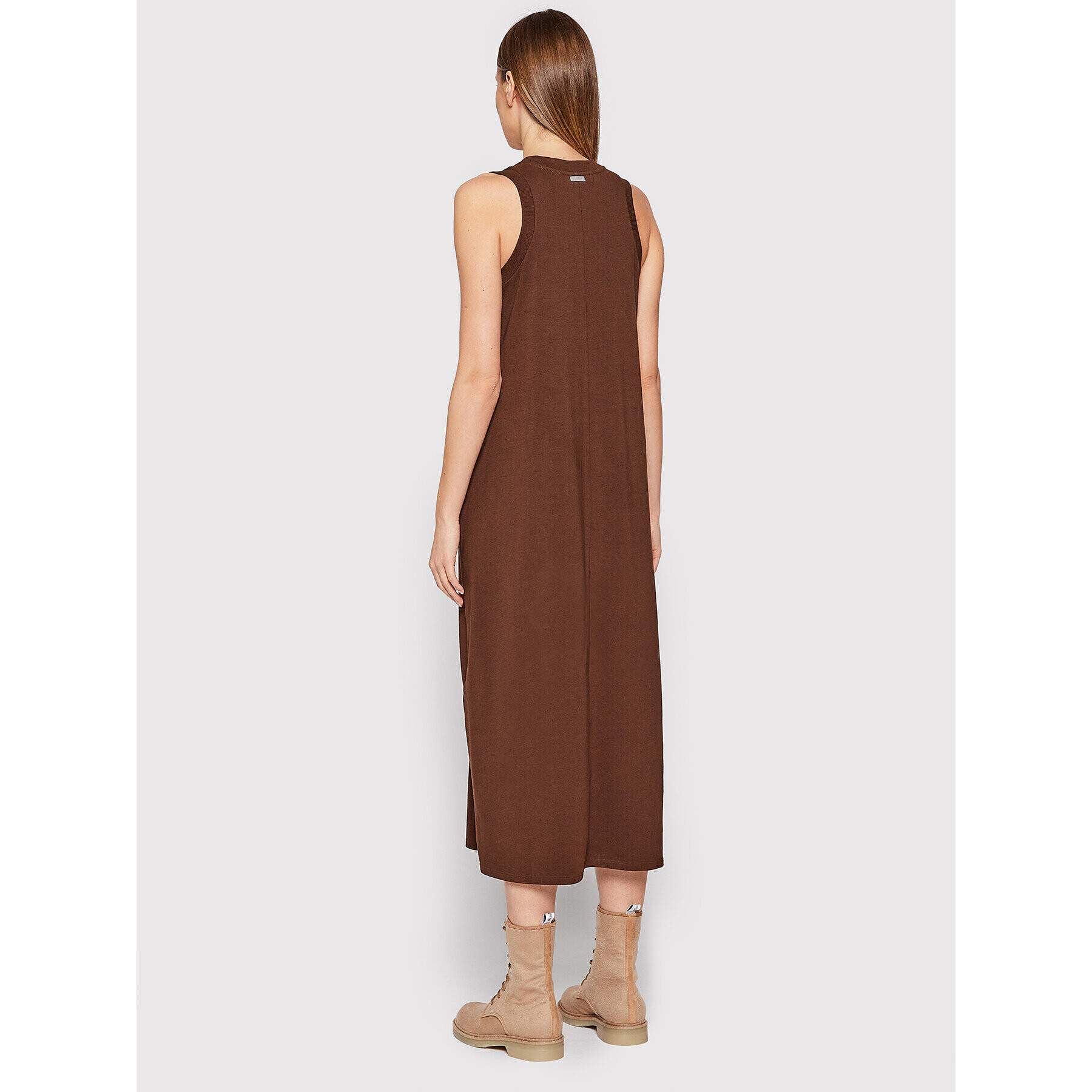 Max Mara Leisure Ежедневна рокля Nichols 36210726 Кафяв Regular Fit - Pepit.bg