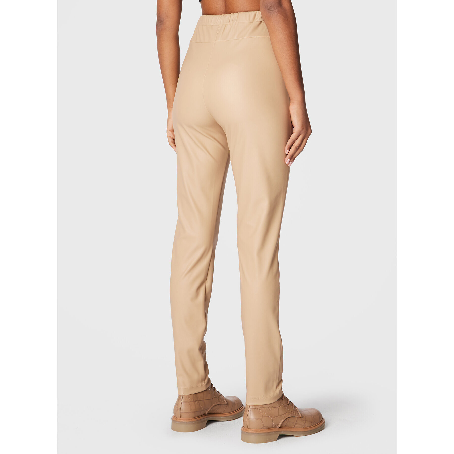 Max Mara Leisure Клин Ornella 37861226 Бежов Slim Fit - Pepit.bg
