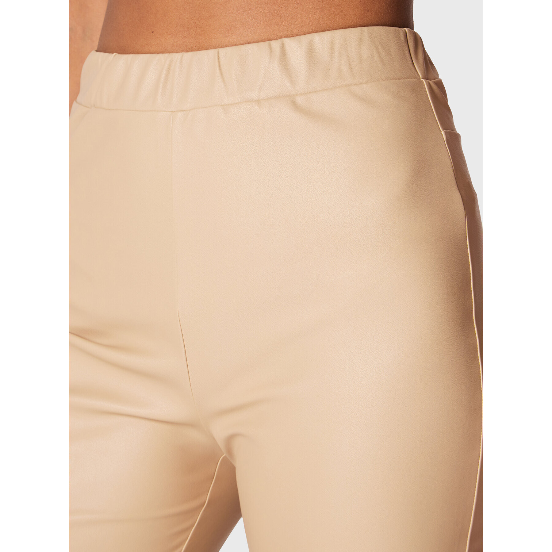 Max Mara Leisure Клин Ornella 37861226 Бежов Slim Fit - Pepit.bg
