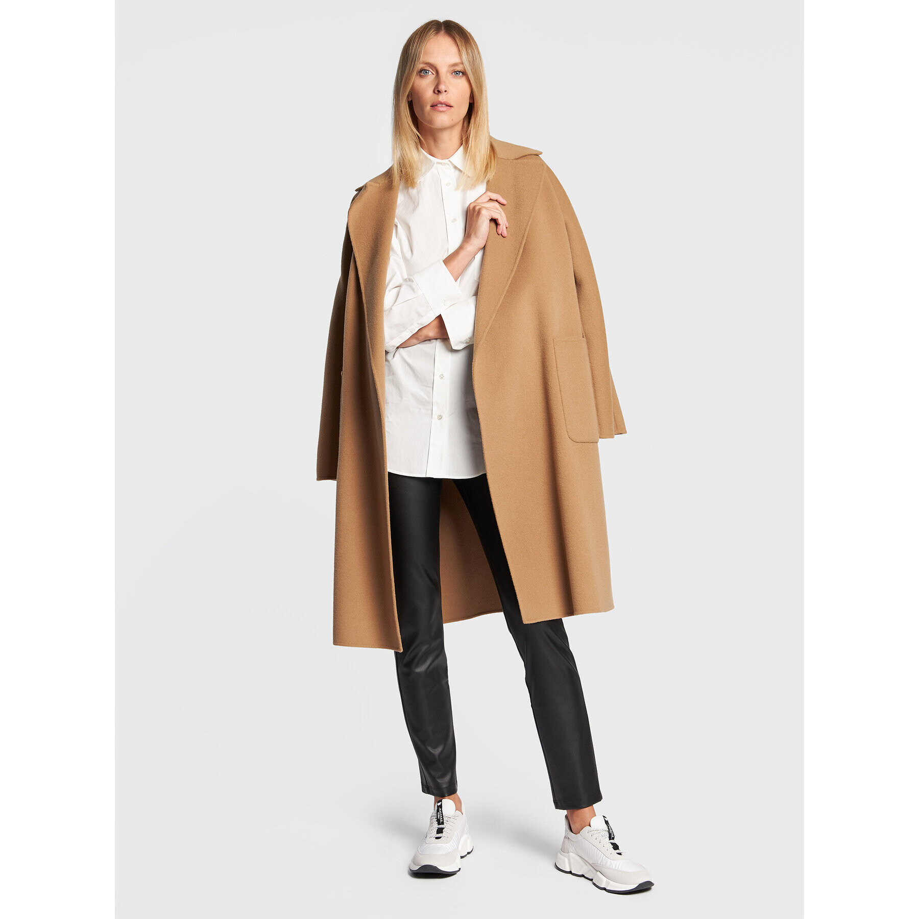 Max Mara Leisure Клин Ornella 37861226 Черен Slim Fit - Pepit.bg