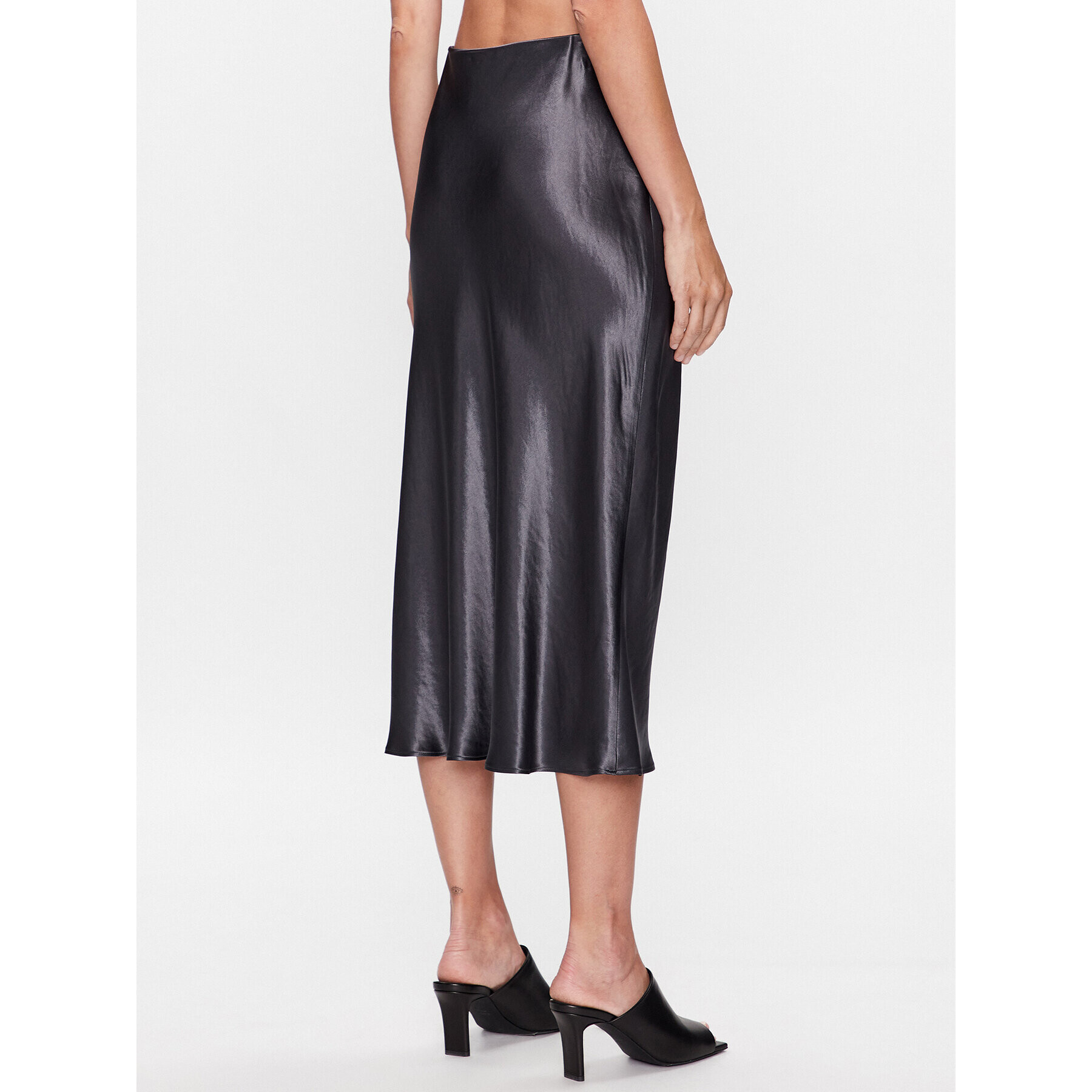 Max Mara Leisure Миди пола Alessio 23310601 Сив Regular Fit - Pepit.bg