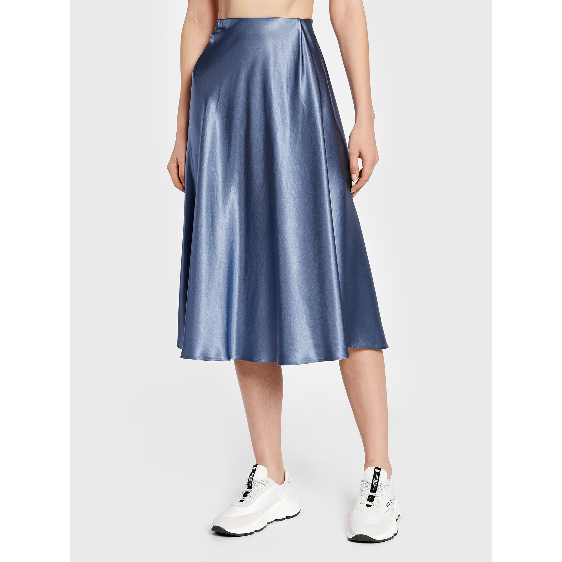 Max Mara Leisure Миди пола Coimbra 31060126 Син Regular Fit - Pepit.bg