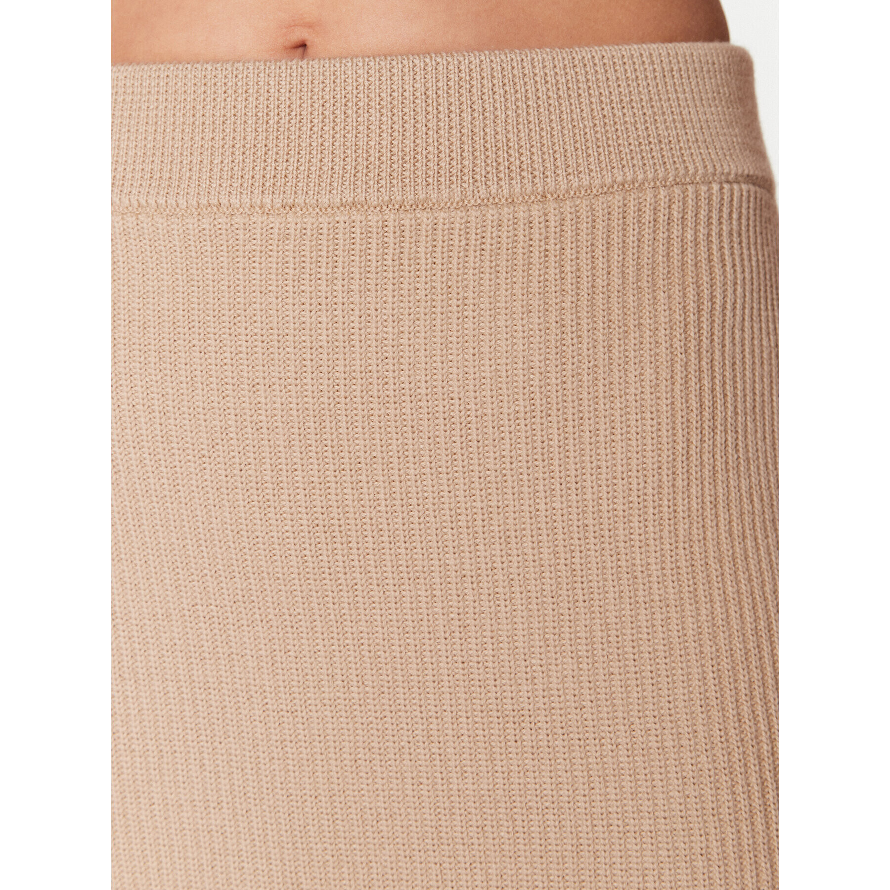 Max Mara Leisure Миди пола Egizi 33060126 Бежов Regular Fit - Pepit.bg